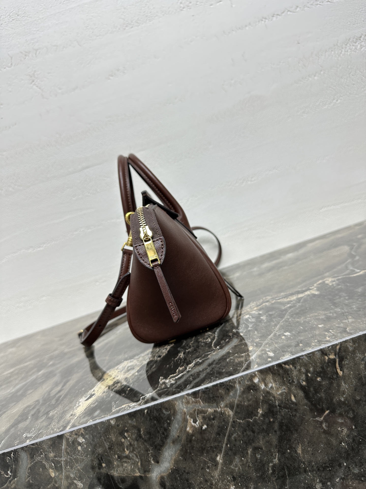 [TOP] CELINE  NEW LUGGAGE Bag 38.5x11.5x16.5cm  - Claret