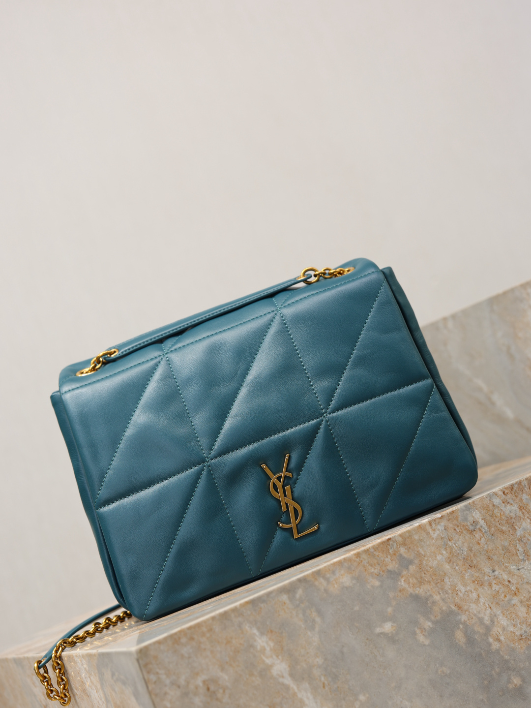 [TOP] Yves Saint Laurent YSL Jamie Bag 29×21×9.5cm - Pine Green