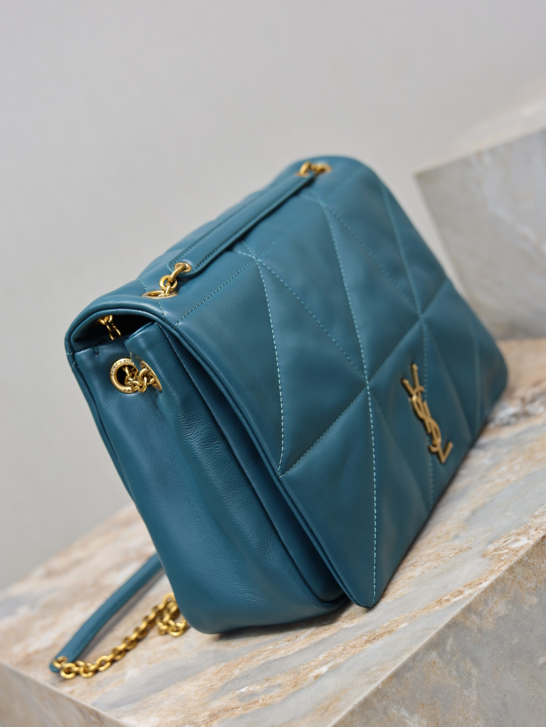 [TOP] Yves Saint Laurent YSL Jamie Bag 29×21×9.5cm - Pine Green