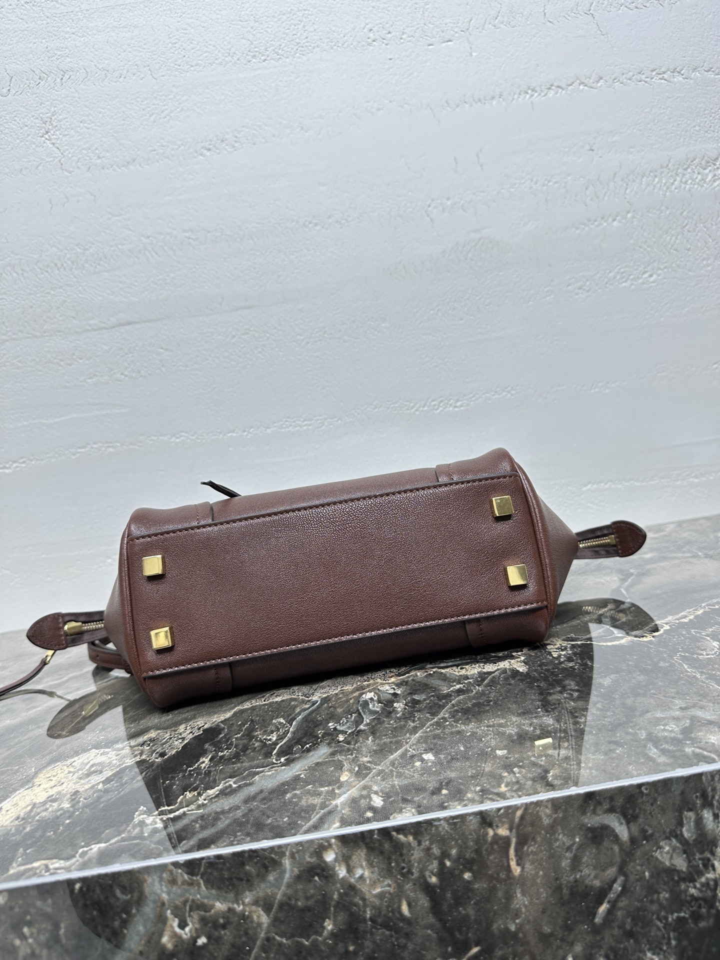 [TOP] CELINE  NEW LUGGAGE Bag 38.5x11.5x16.5cm  - Claret