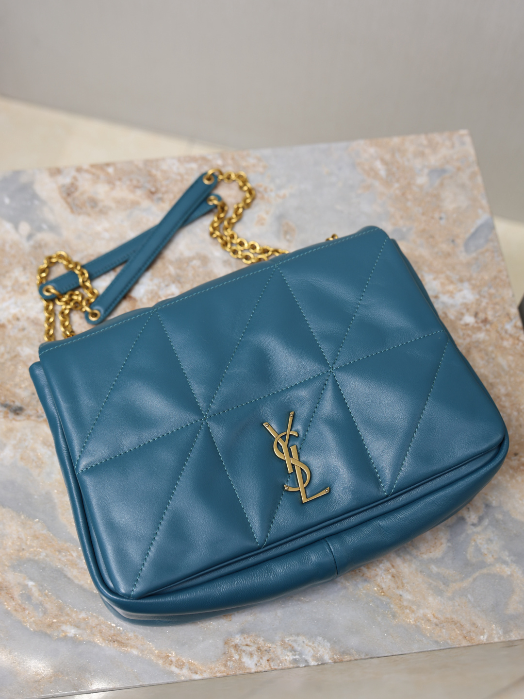 [TOP] Yves Saint Laurent YSL Jamie Bag 29×21×9.5cm - Pine Green