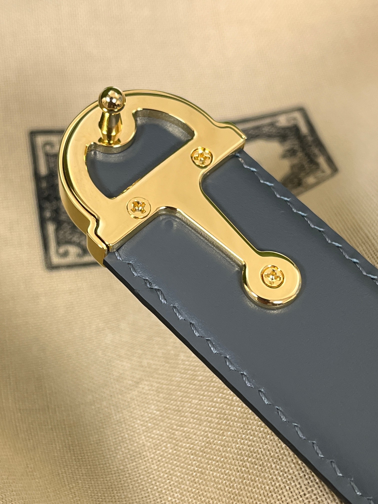 [TOP] GUCCI Classic Leather Belt - 3.0cm - Black