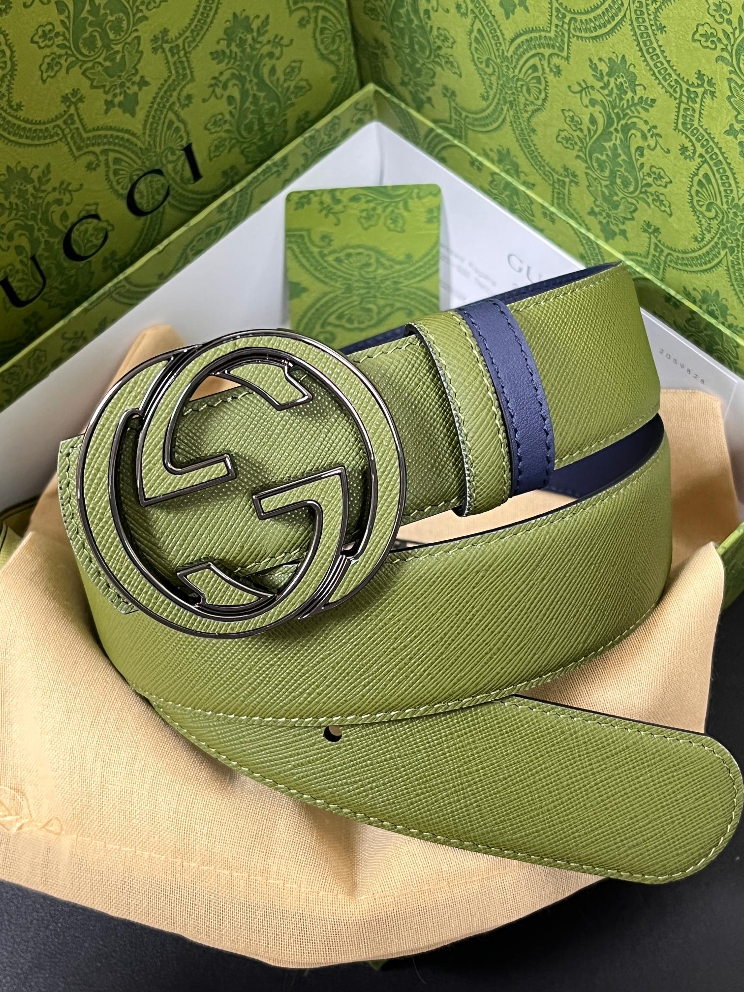 [TOP] GUCCI GG  Belt  - 4.0cm