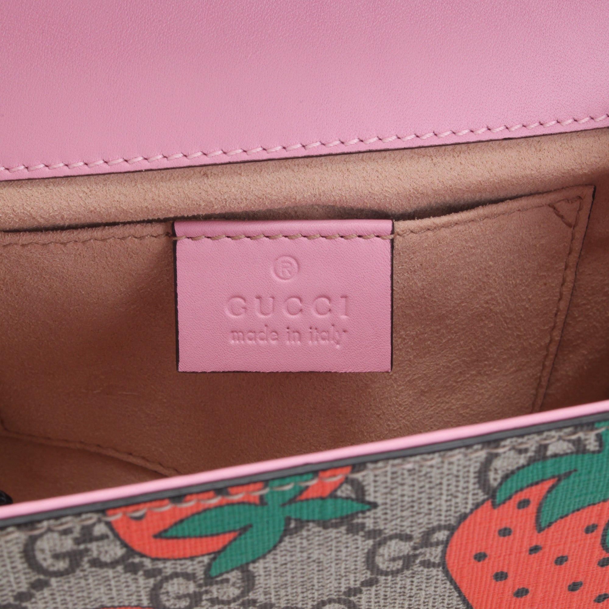 Gucci Strawberry Padlock Small