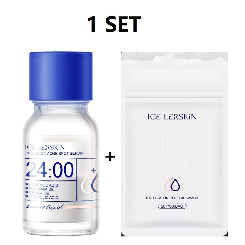 ICE LERSKIN Face Serum Reduce Pores Fading Dark Spots Serum Clean Acne