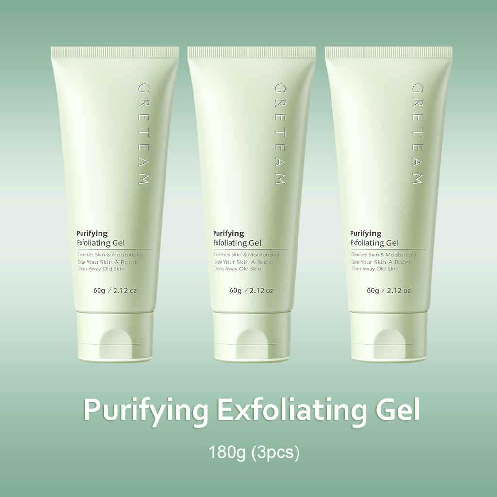 GreTeam Purifying Exfoliating Gel Moisturizing Cleanses Skin Give Your Skin A Boost Clears Away Old Skin