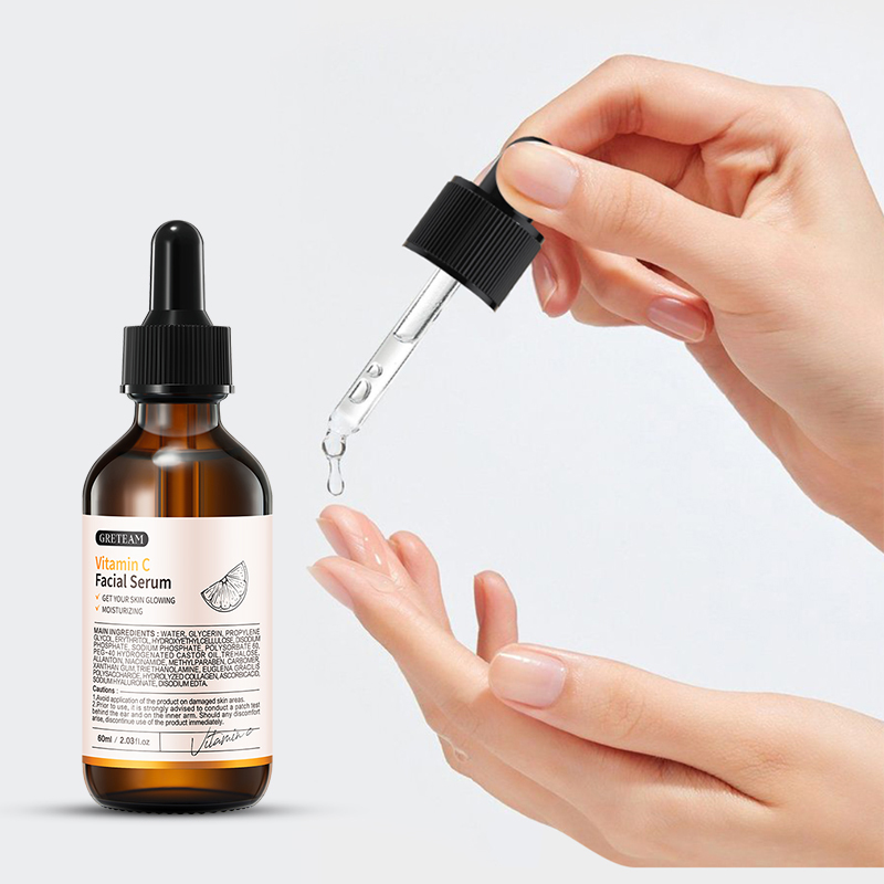 【Hot Sale】GreTeam Vitamin C Facial Serum Essence Moisturize Skincare Moisturzing 30ml