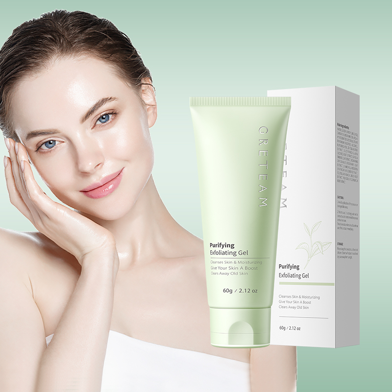 GreTeam Purifying Exfoliating Gel Moisturizing Cleanses Skin Give Your Skin A Boost Clears Away Old Skin