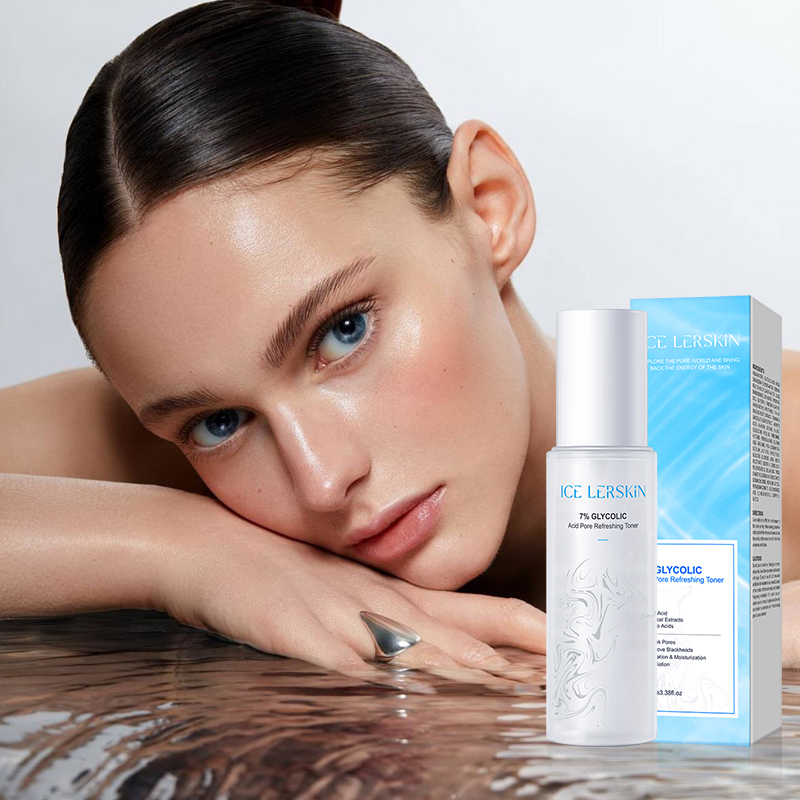 ICE LERSKIN Toner 7% Glycolic Acid Whitening and Exfoliate Skincare 100ML