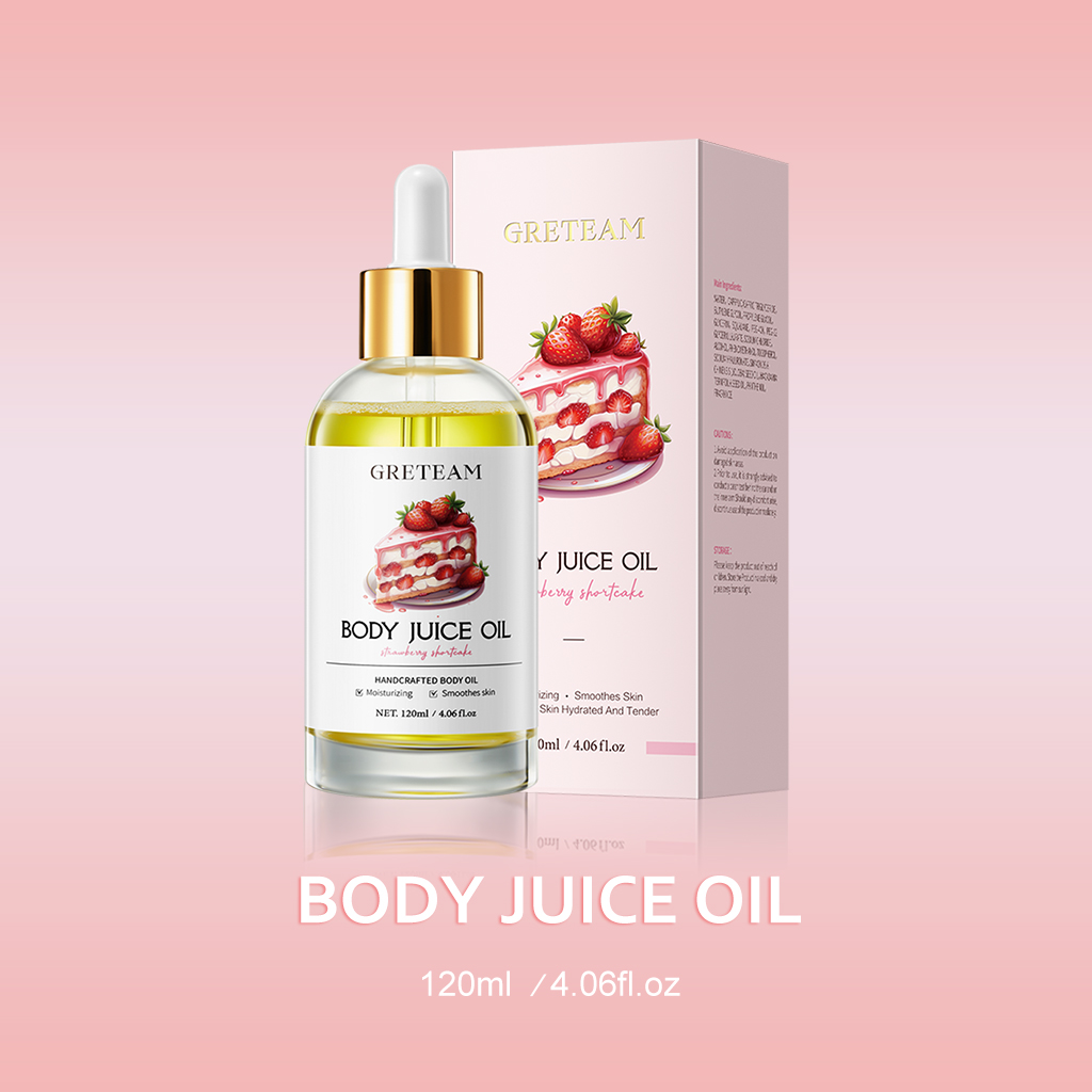 GreTeam Handcrafted Multi-use Body Oil Body Care Hydrating Moisturizer Moisturizing Gentle Body Care 120ml