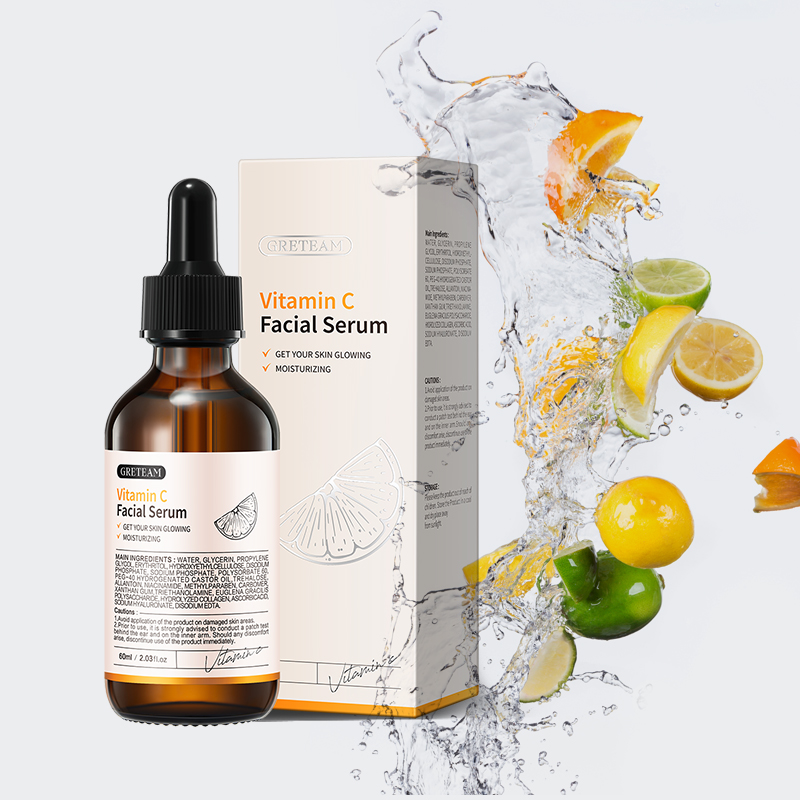 【Hot Sale】GreTeam Vitamin C Facial Serum Essence Moisturize Skincare Moisturzing 30ml