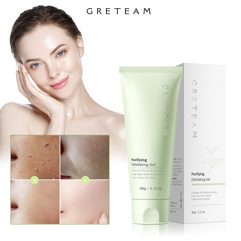 GreTeam Purifying Exfoliating Gel Moisturizing Cleanses Skin Give Your Skin A Boost Clears Away Old Skin