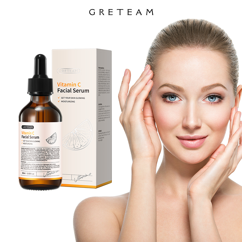 【Hot Sale】GreTeam Vitamin C Facial Serum Essence Moisturize Skincare Moisturzing 30ml