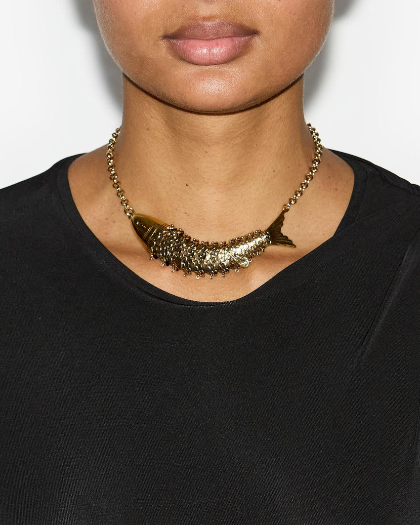 River choker necklace