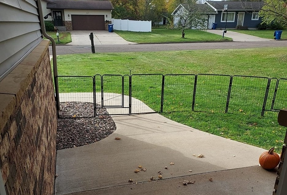 Metal Fence Garden Fencing Decorative Garden Fence Dog Fences