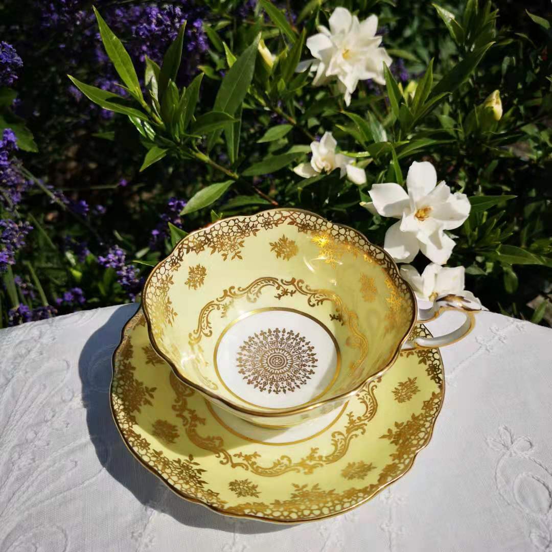 British royal cup and saucer