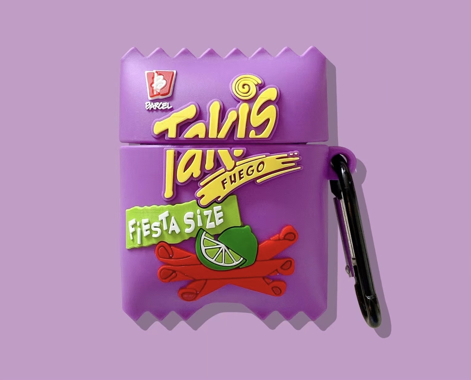 Airpods Case Micro Grocery Store Snacks and Drinks Packaging Case Protective Shockproof Covers with Keychain - Collection