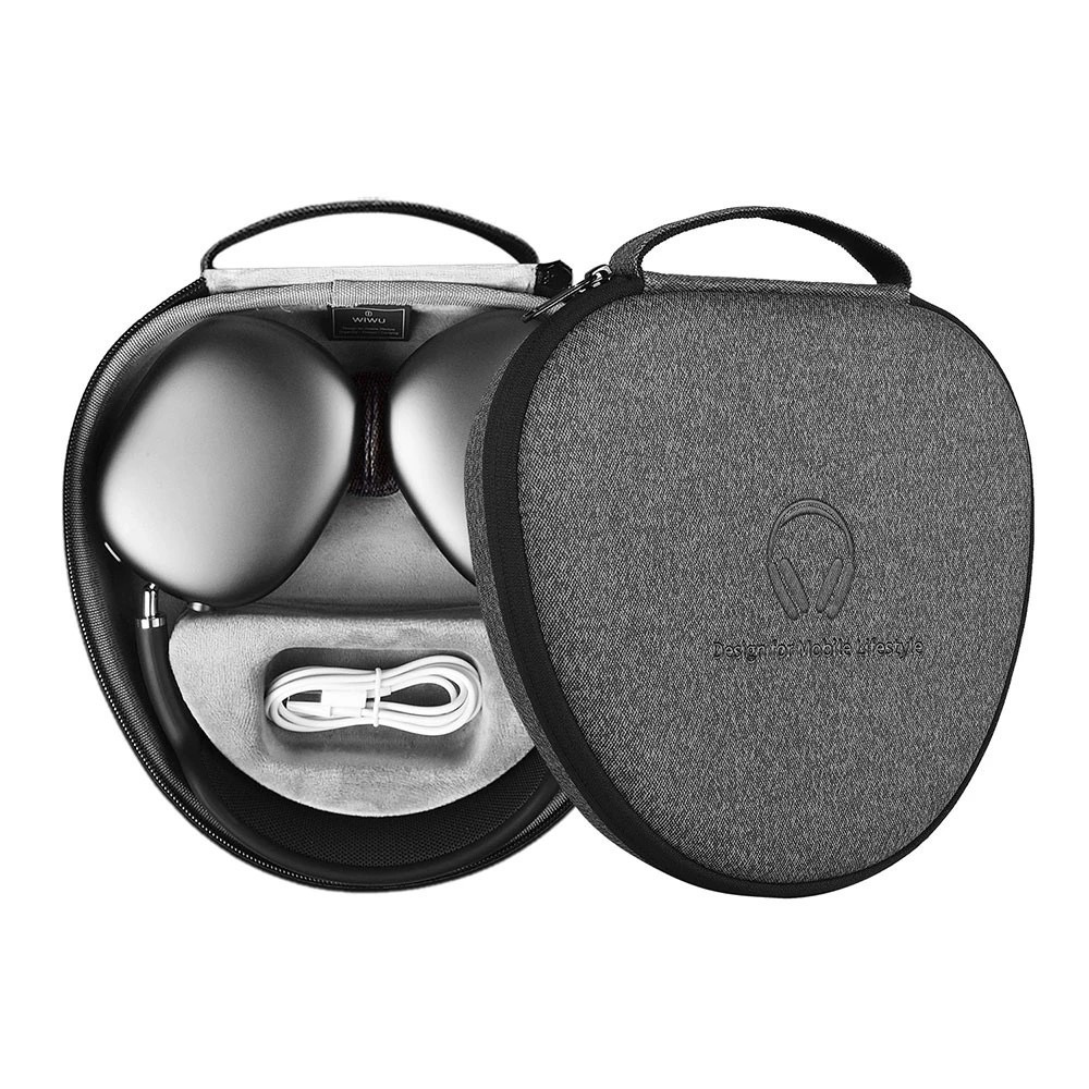 Airpods Max Hard Case with Sleep Mode Airpod Max Cover Accessories, Portable Storage Bag - 4 Colors