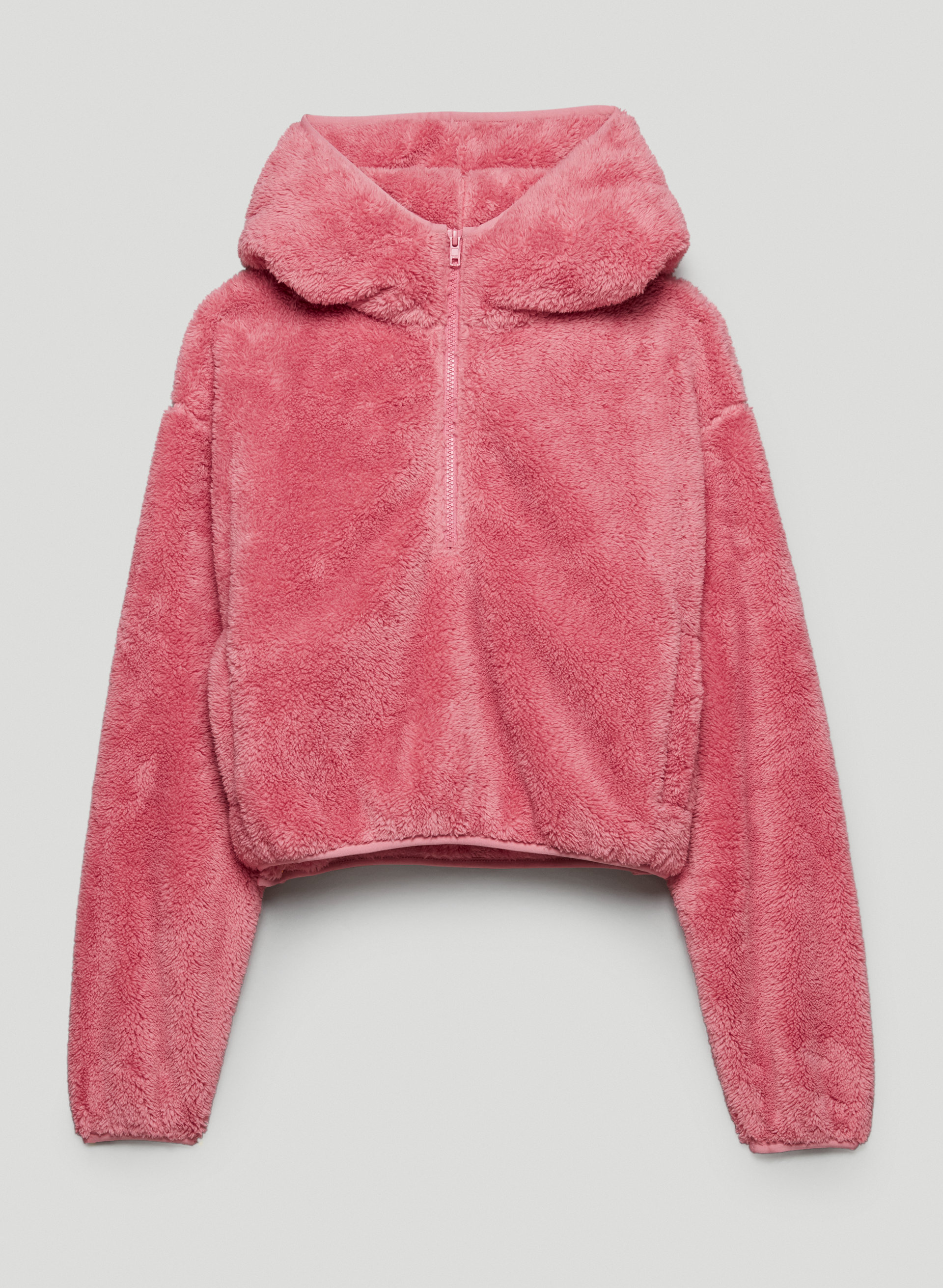 Fuzzy Zip Hoodie