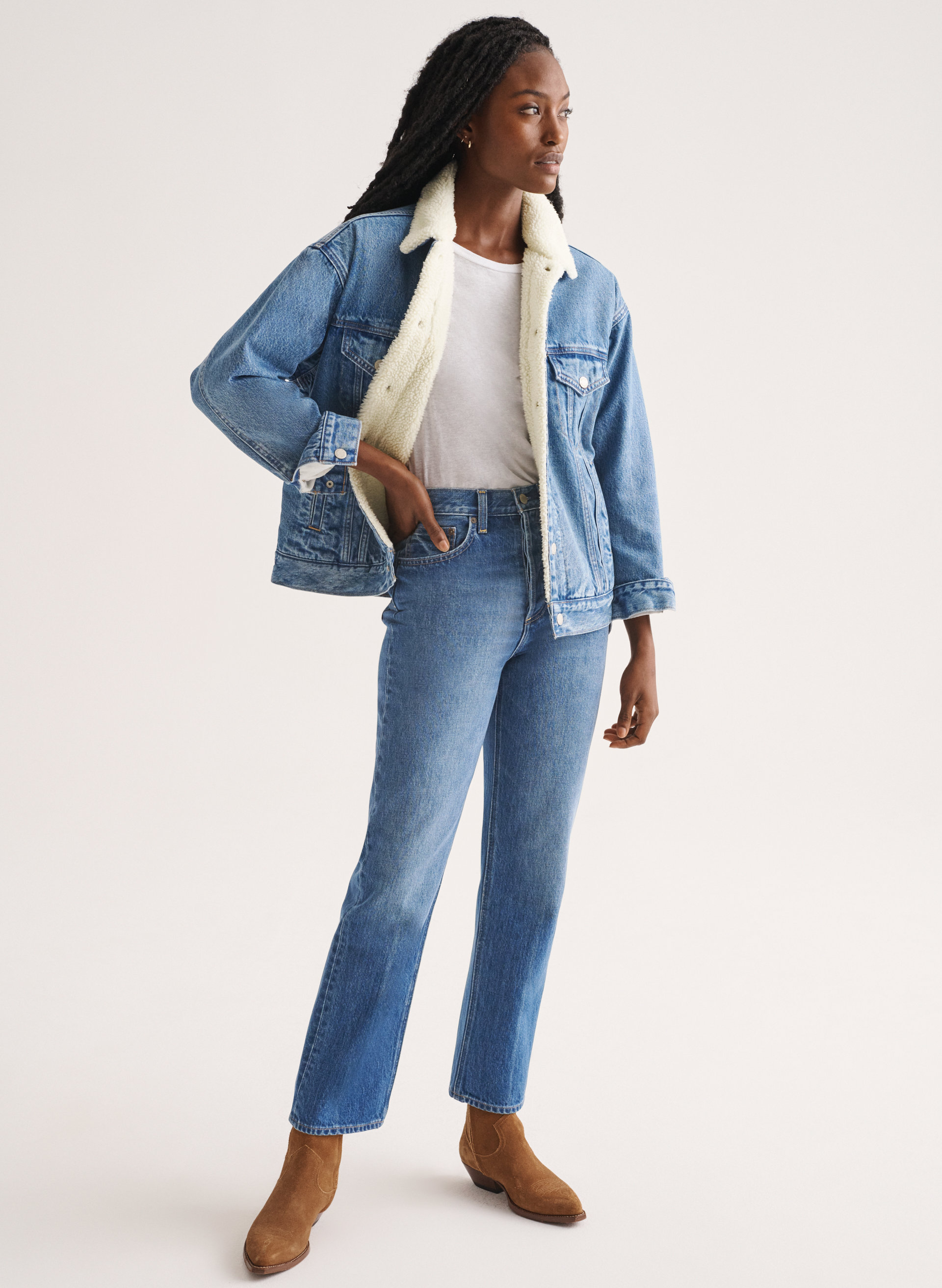 The Francoise Sherpa Jacket