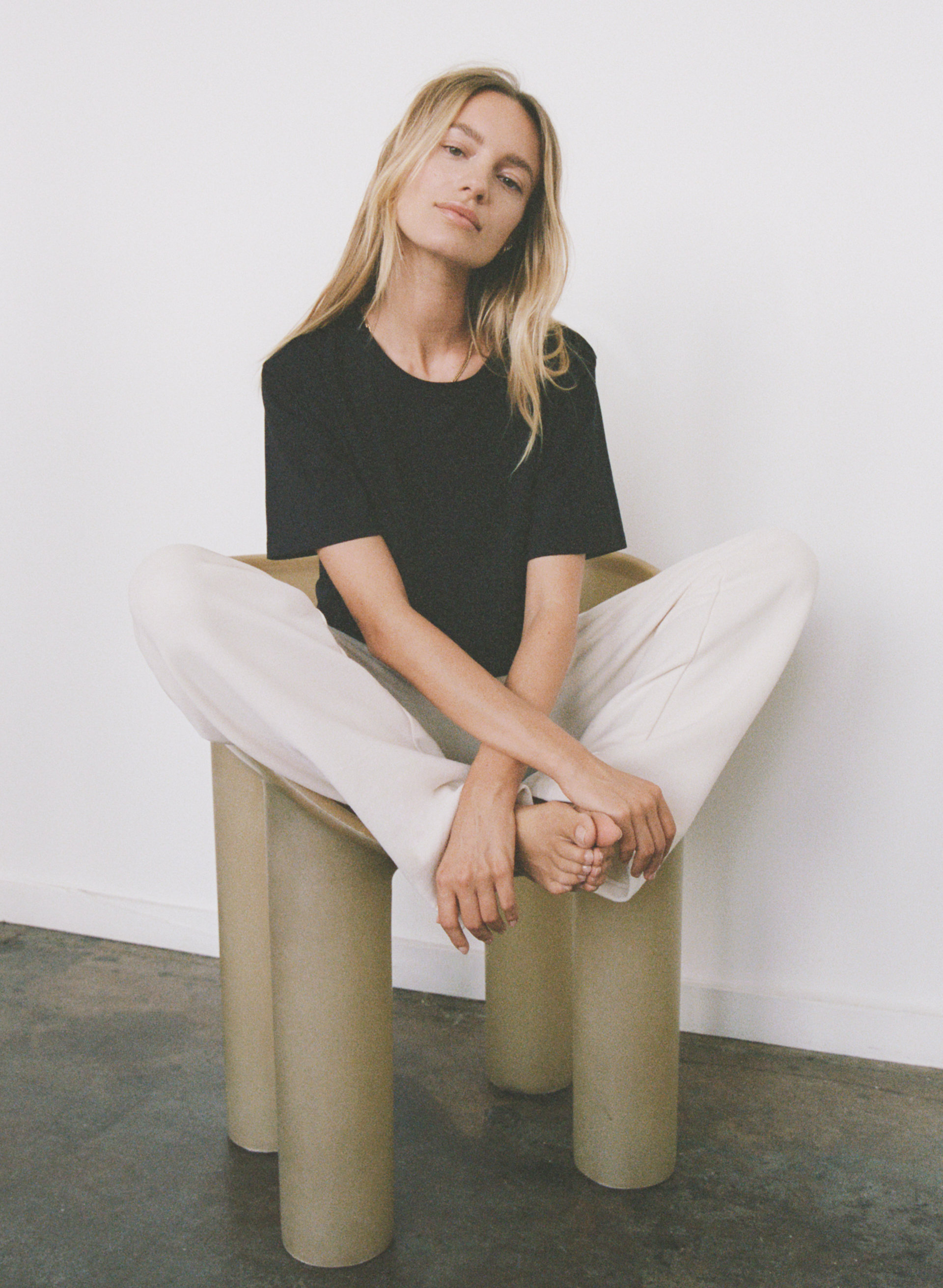 Foundation Cropped Crew T-Shirt