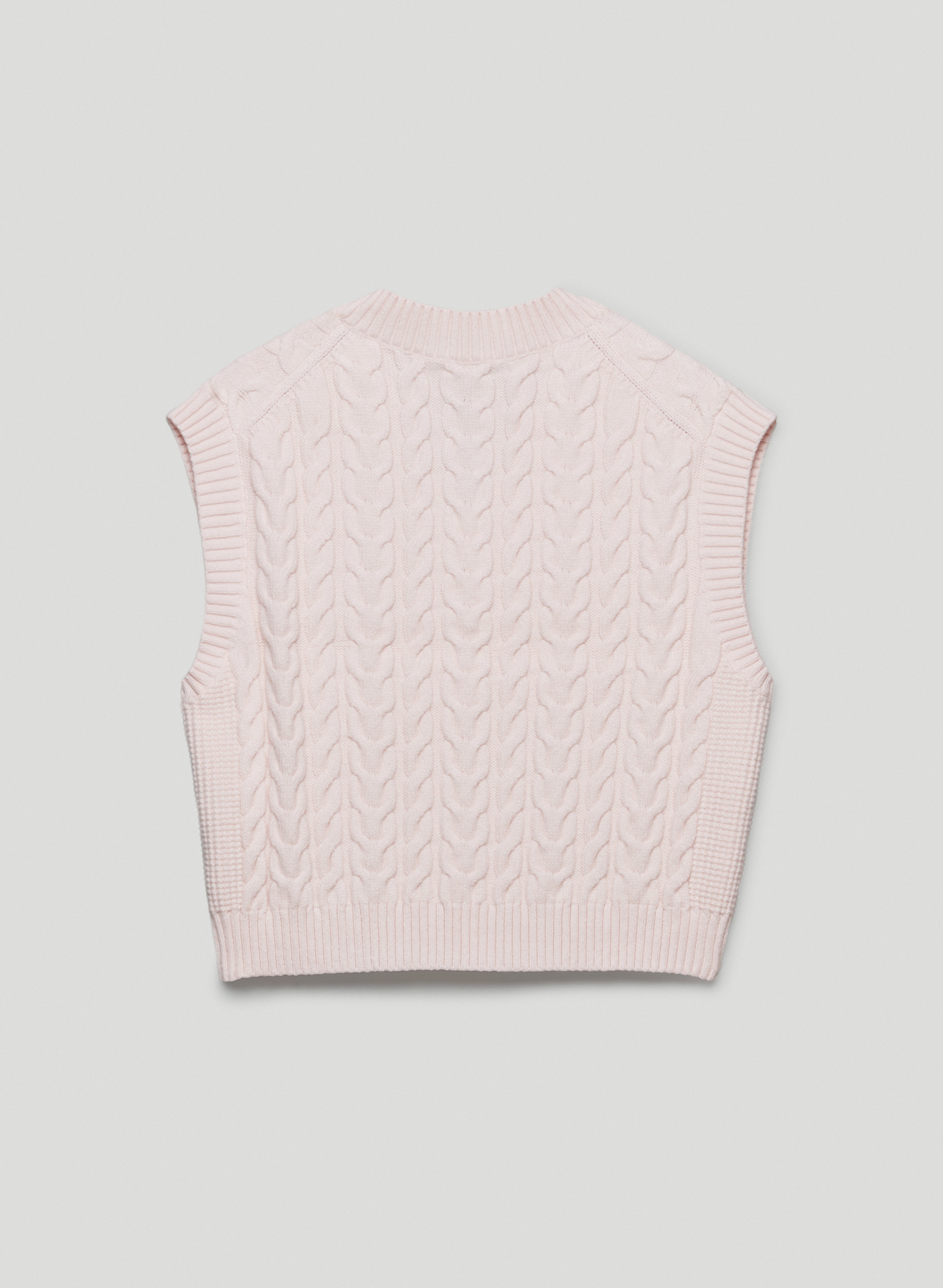 Winston Cropped Sweater Vest