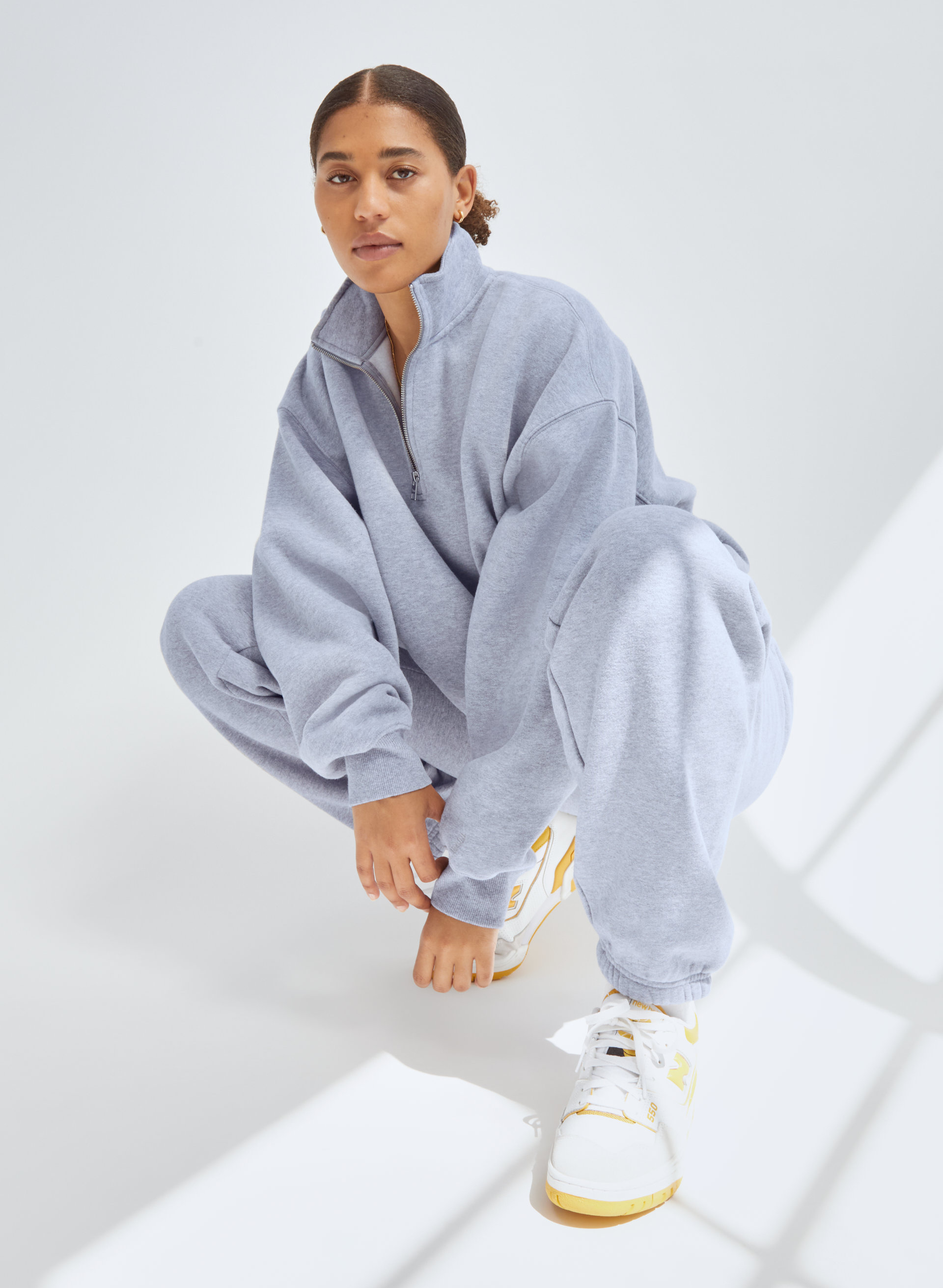 Cozy Fleece Boyfriend Basic Sweatpant