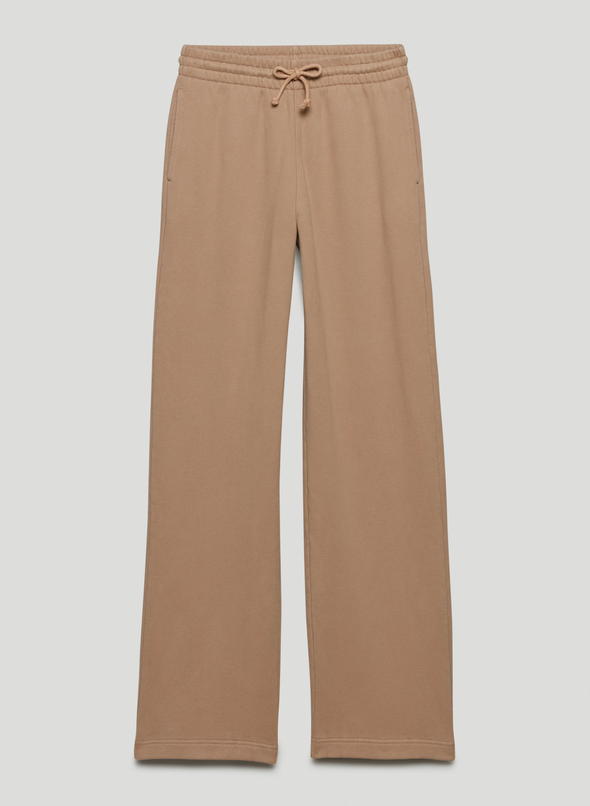 Cozy Fleece Boyfriend Wide Sweatpant