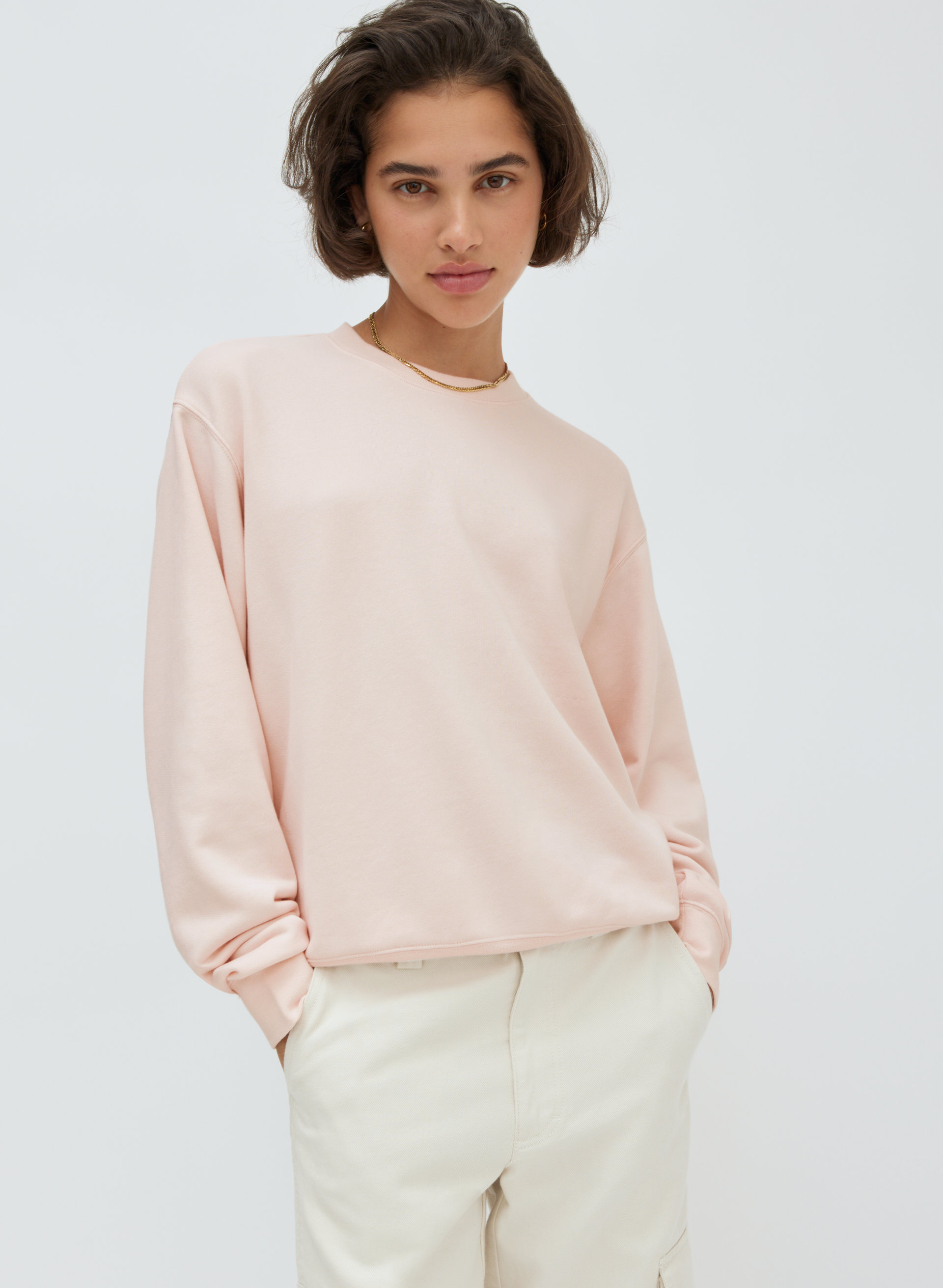 Airy Fleece Perfect Crew Sweatshirt
