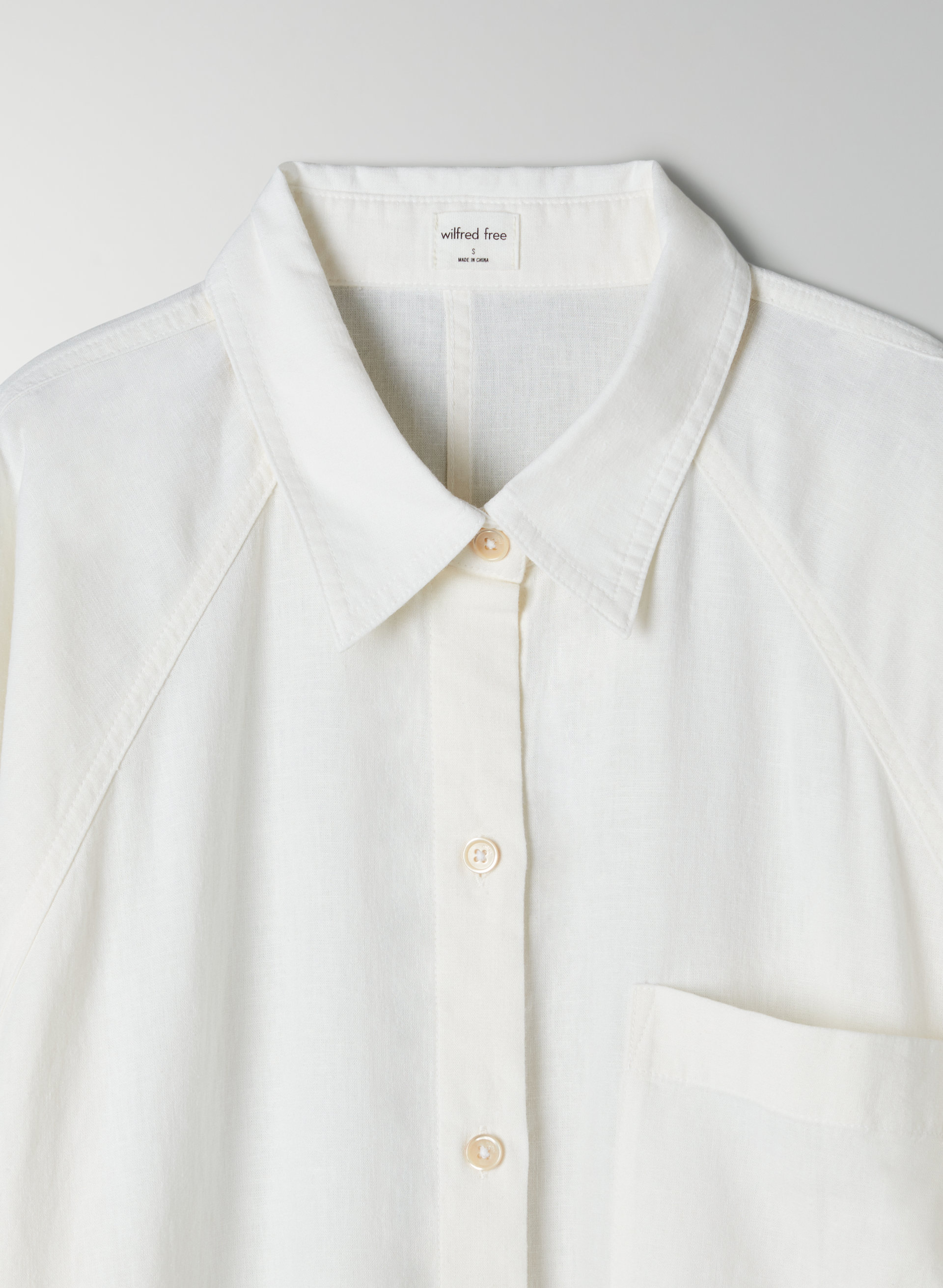 Boyfriend Button-Up Dress