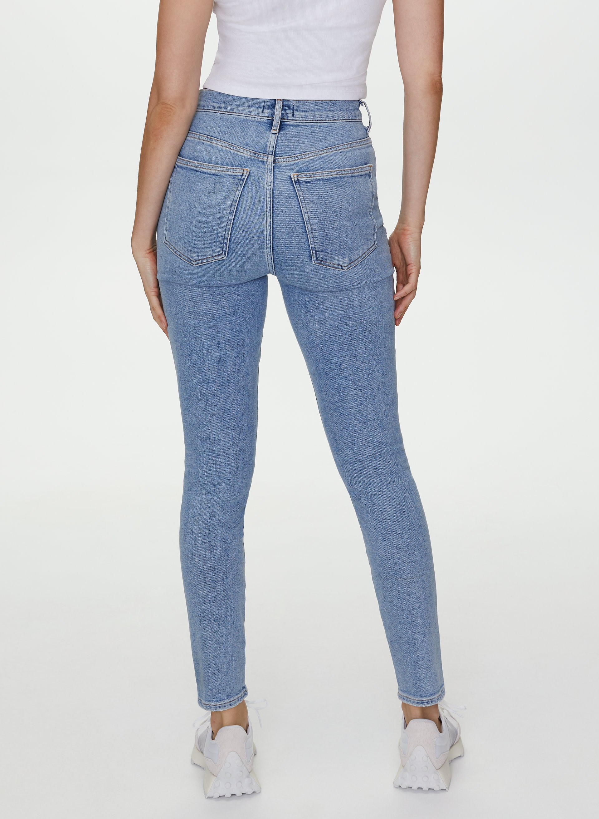 Pinch Waist Skinny Jean