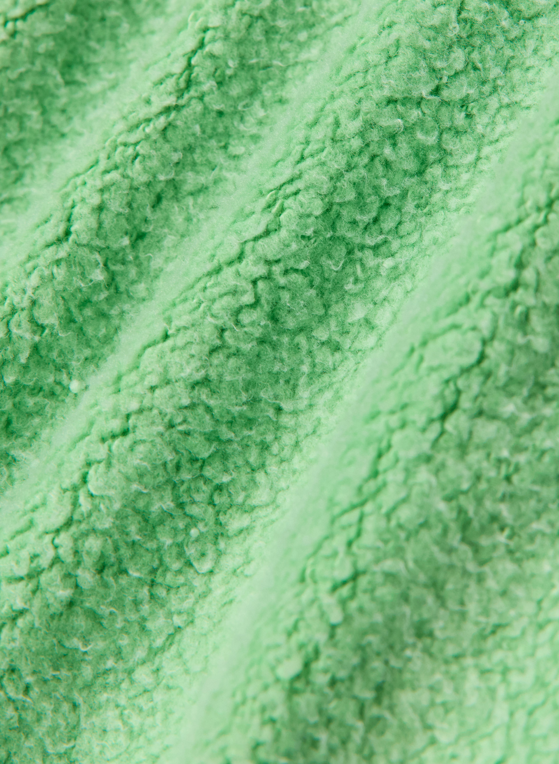 Cozy Fleece Boyfriend Shirt Jacket