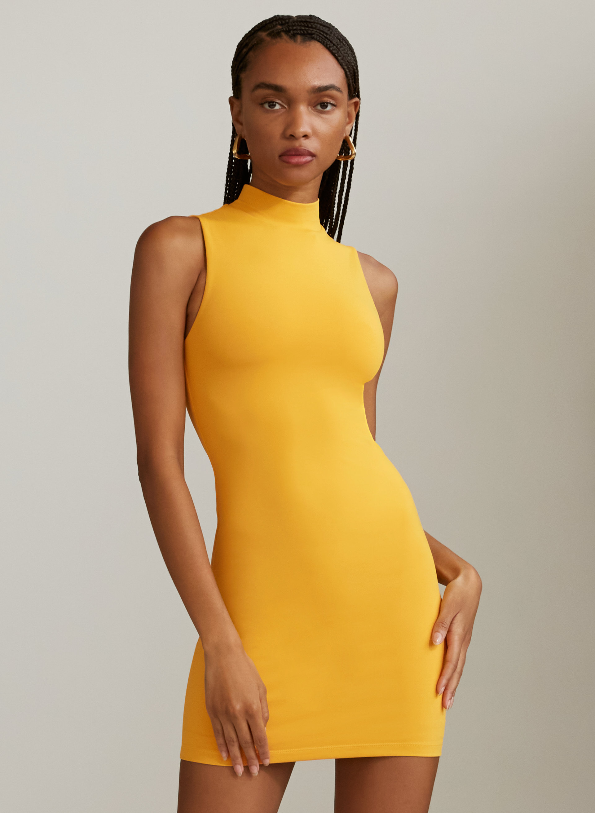 Contour Mockneck Dress