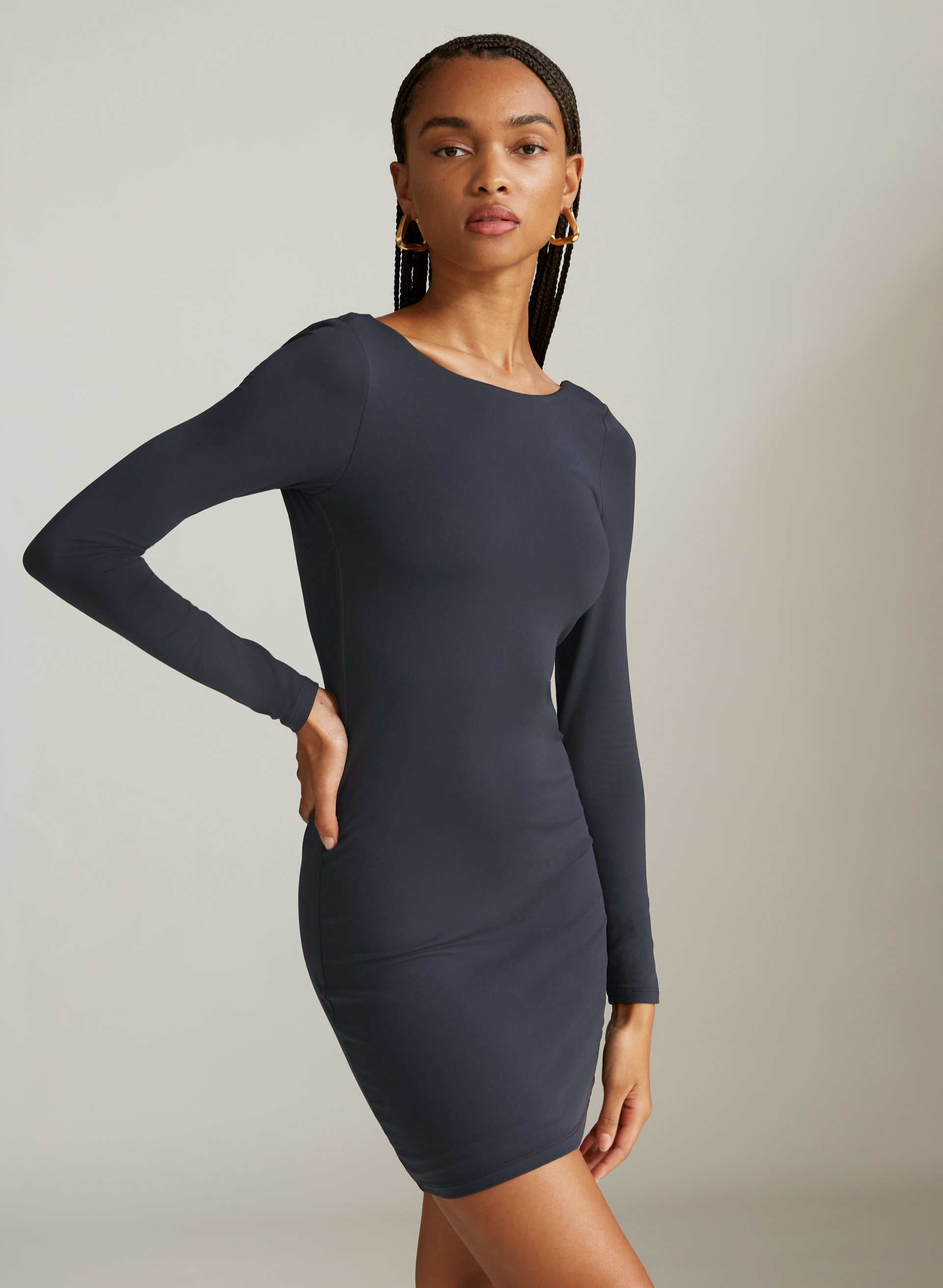 Contour Boatneck Dress