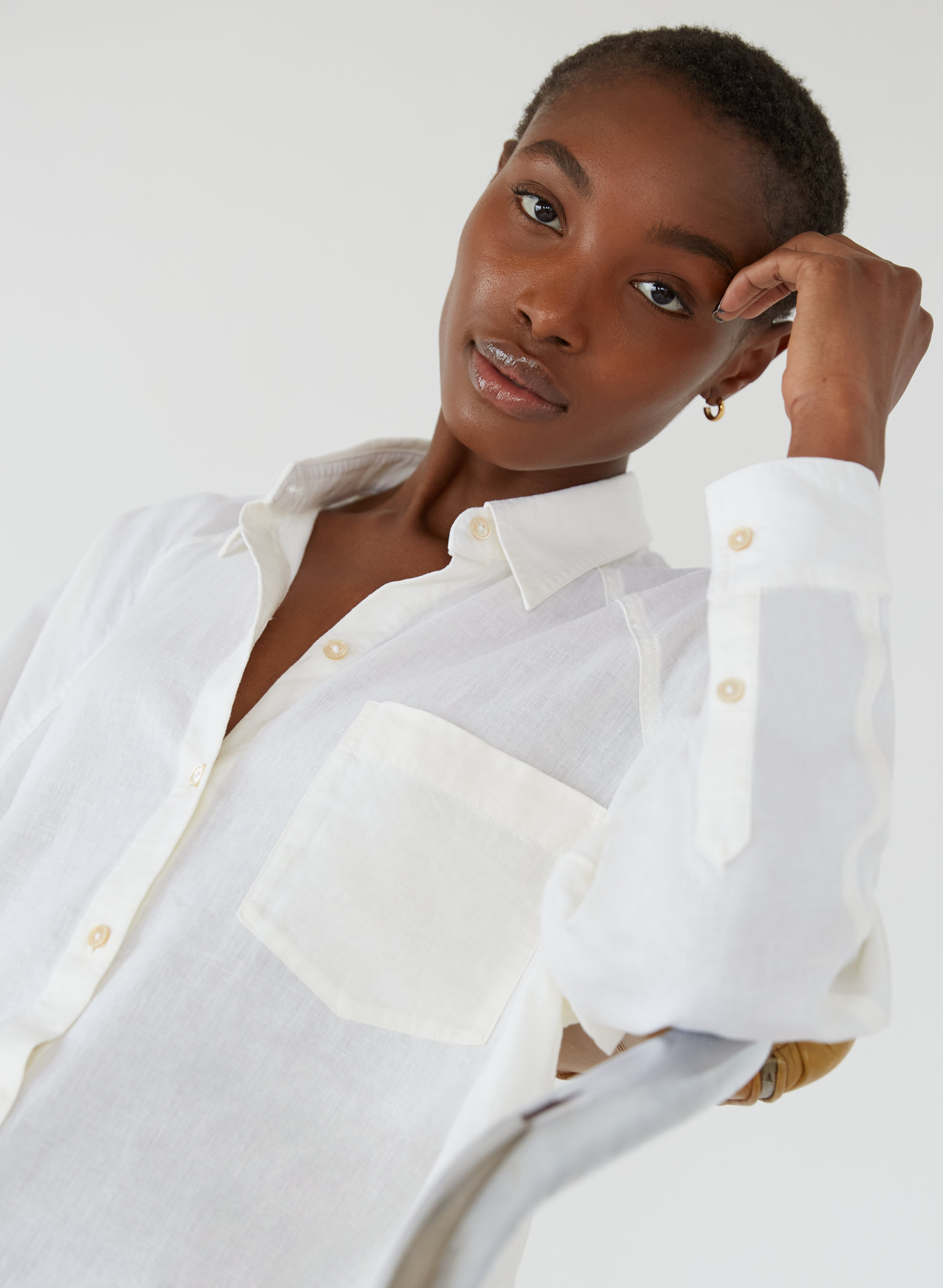 Boyfriend Button-Up Dress