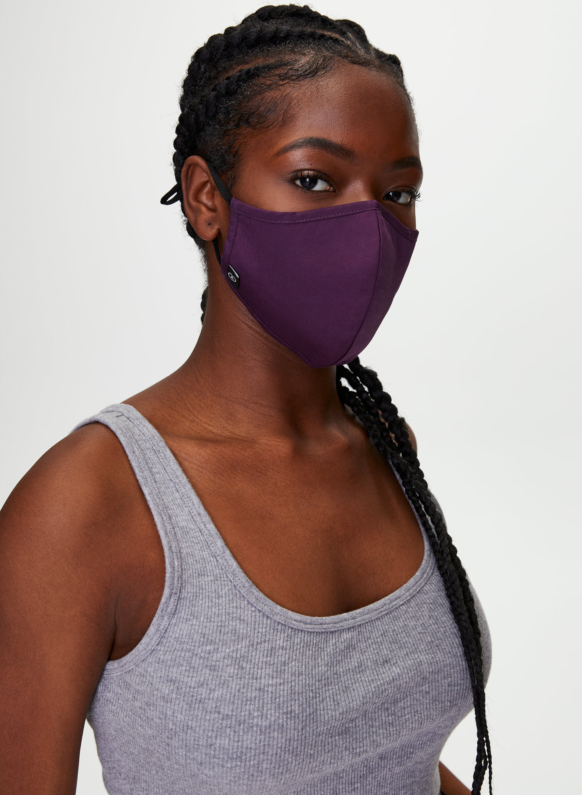 Sculpted Cotton Face Mask