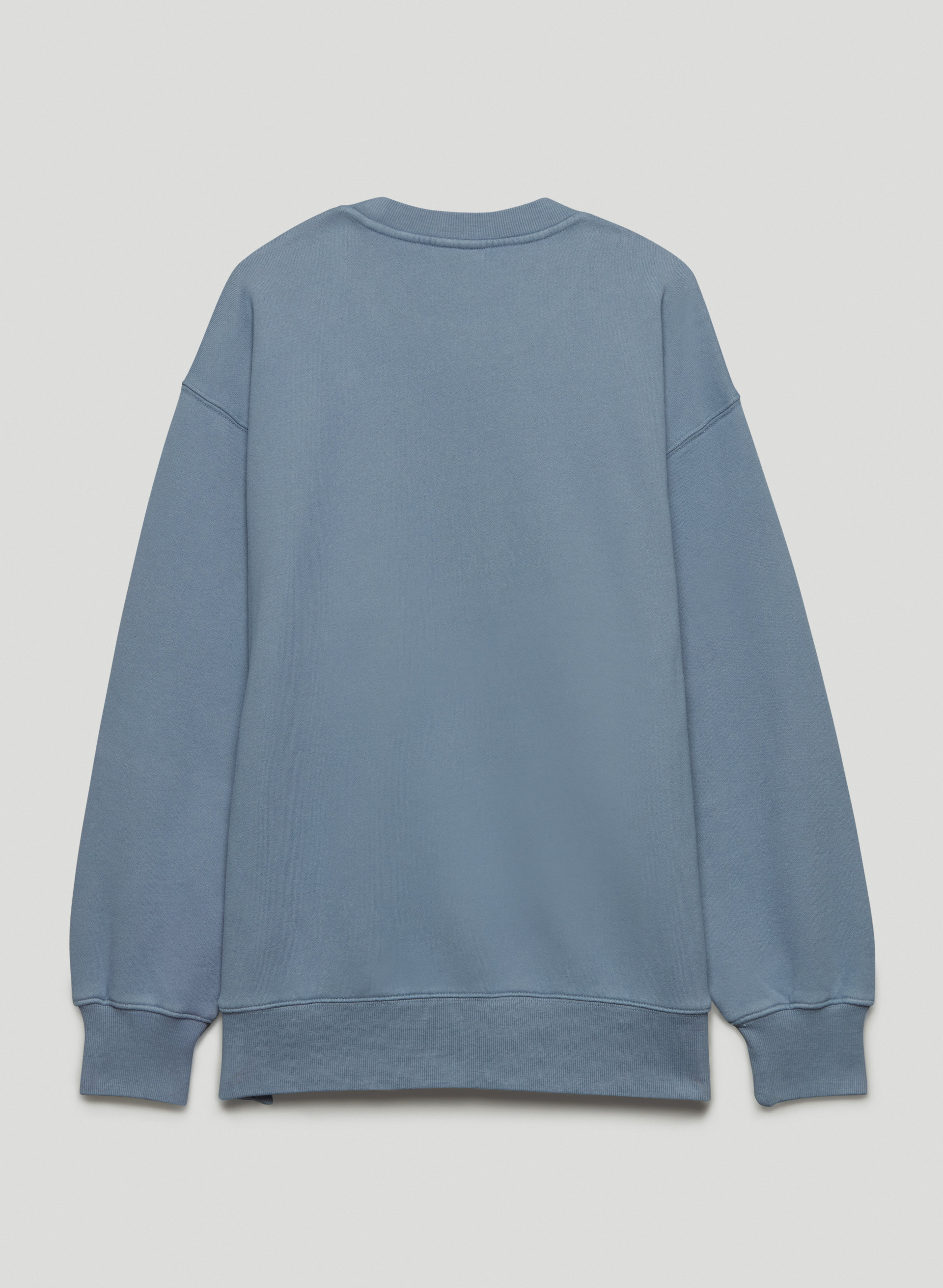New Cozy Fleece Boyfriend Crew Sweatshirt