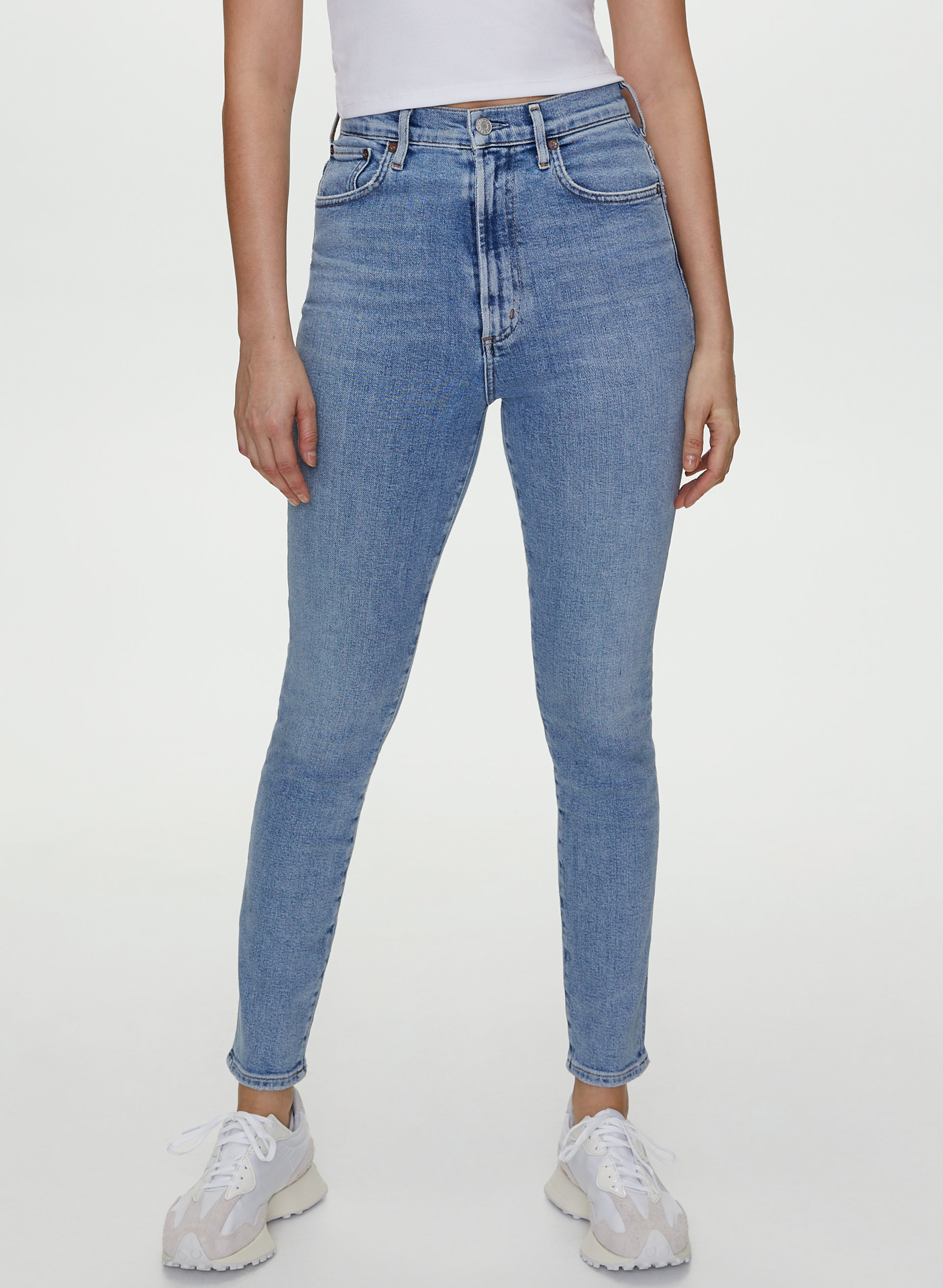 Pinch Waist Skinny Jean