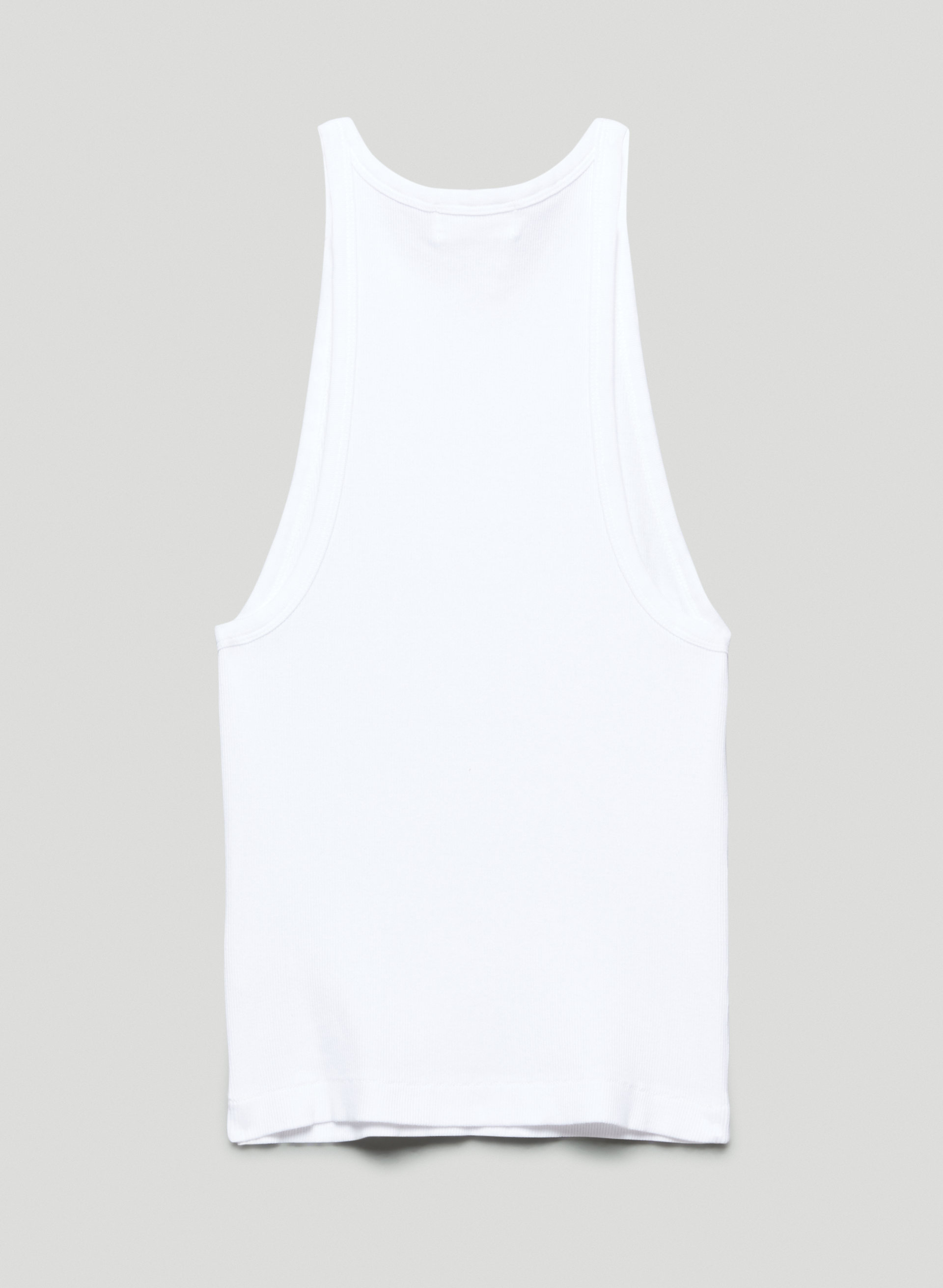 The Lola High Neck Ribbed Tank