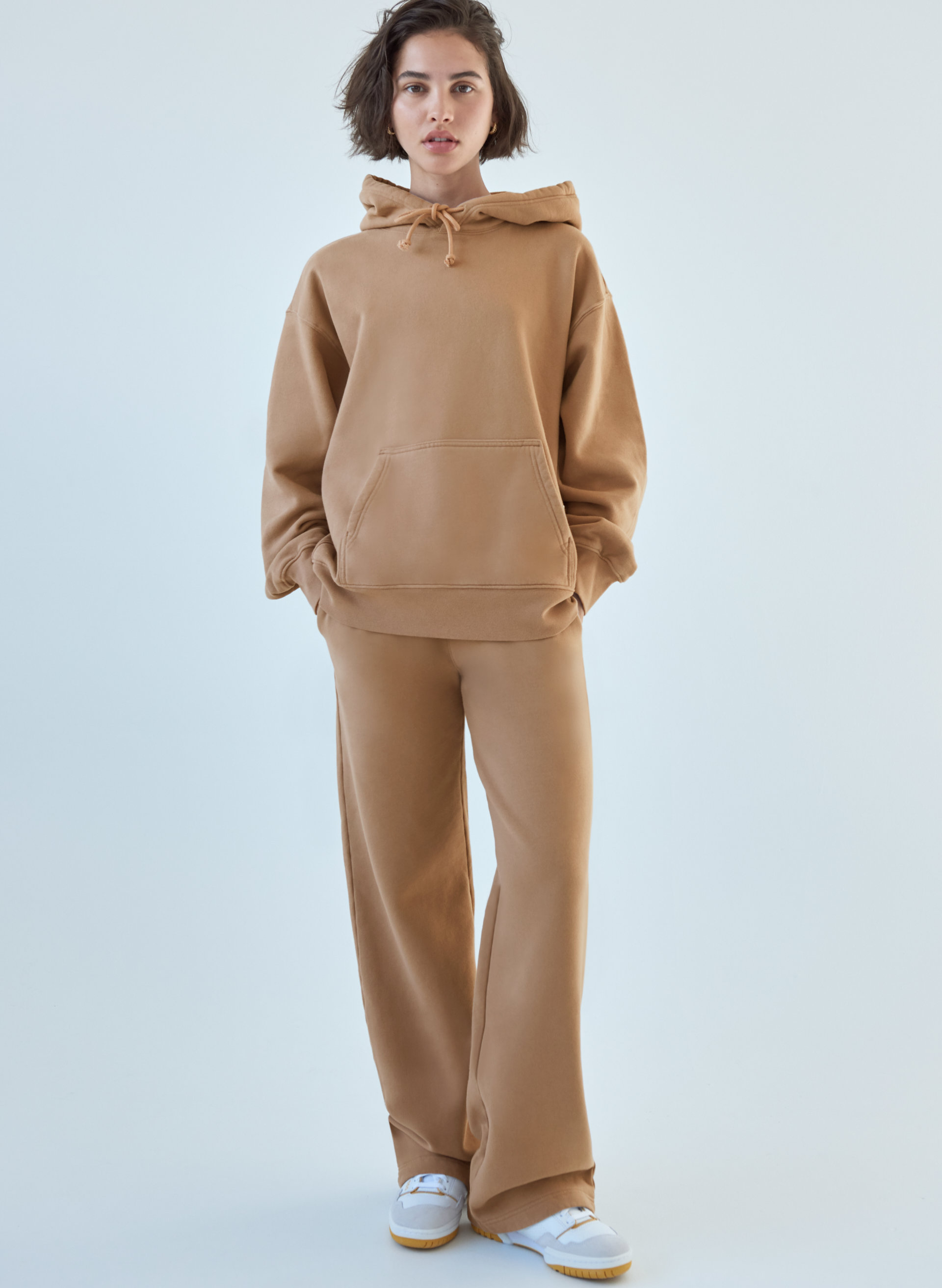Cozy Fleece Boyfriend Wide Sweatpant