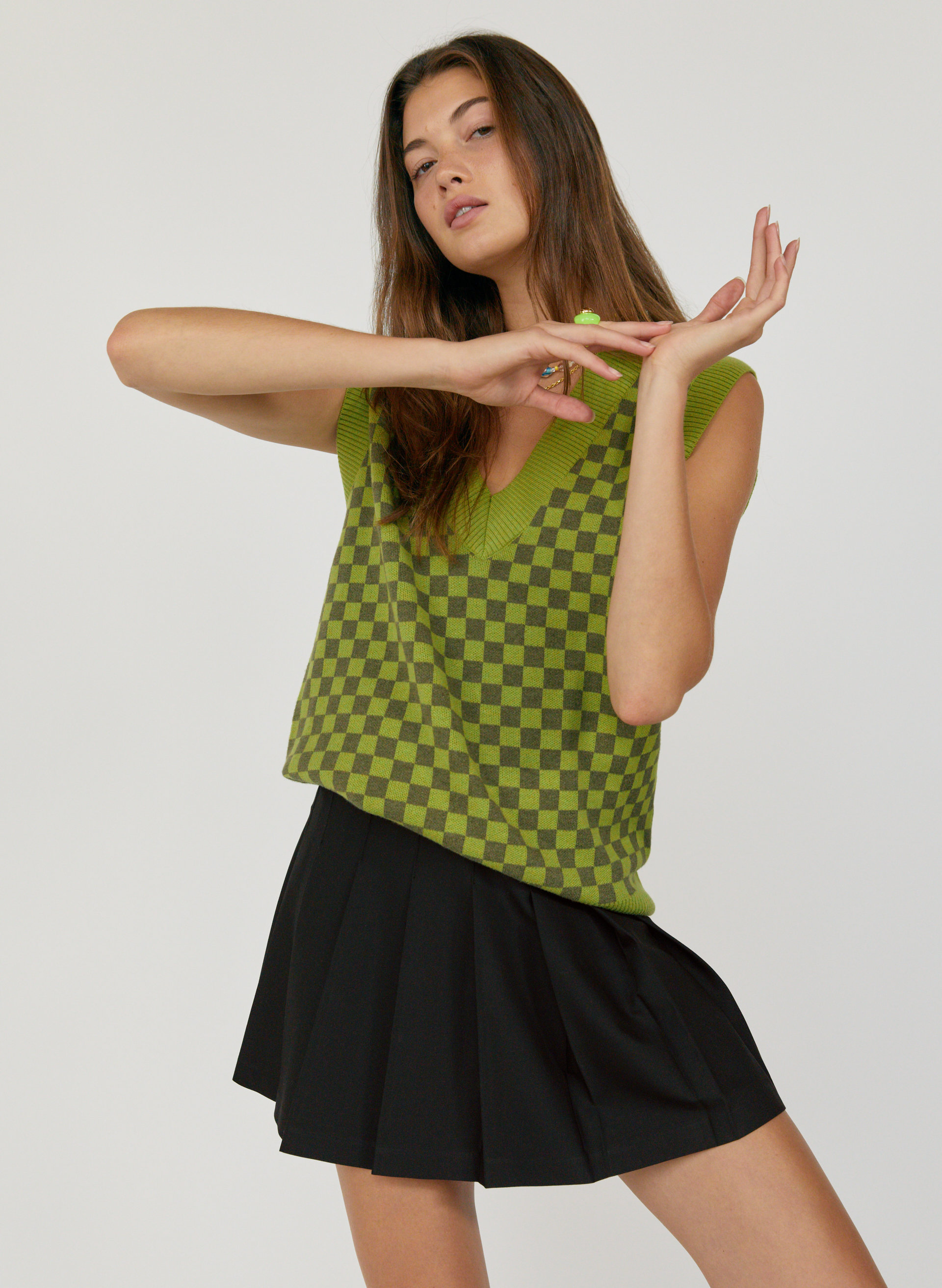 Olive Mini 15" Skirt