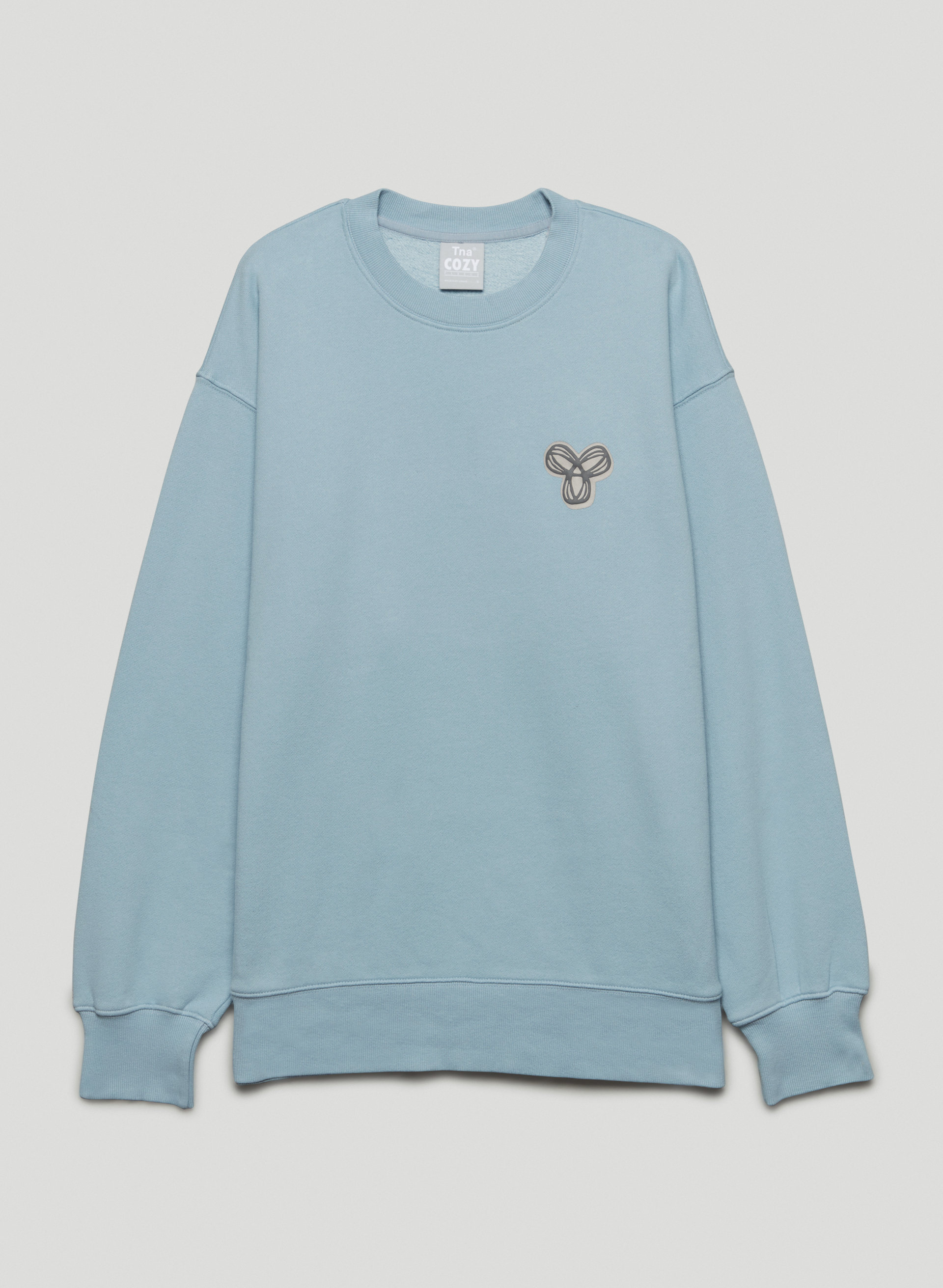 New Cozy Fleece Boyfriend Crew Sweatshirt
