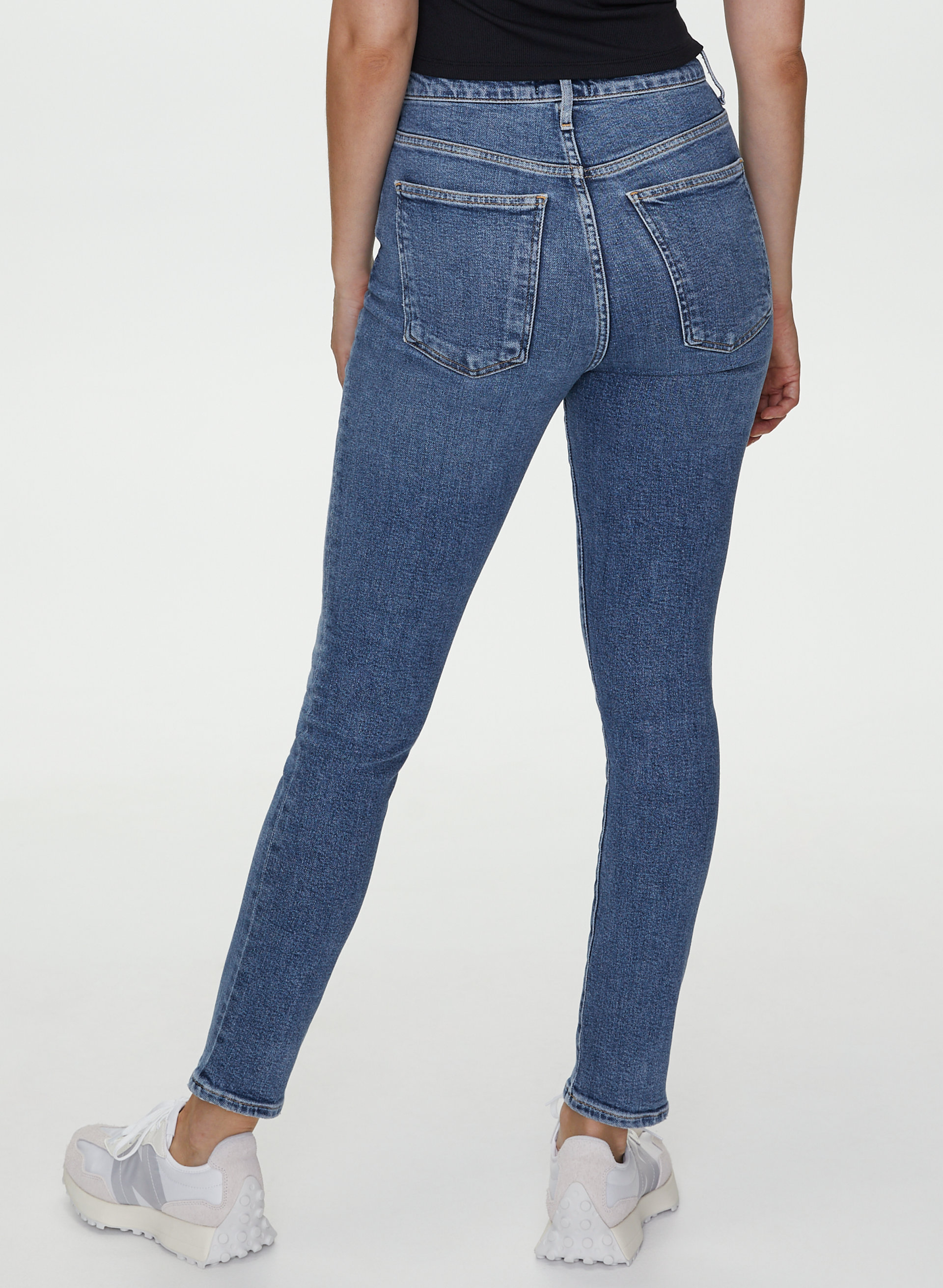 Pinch Waist Skinny Jean