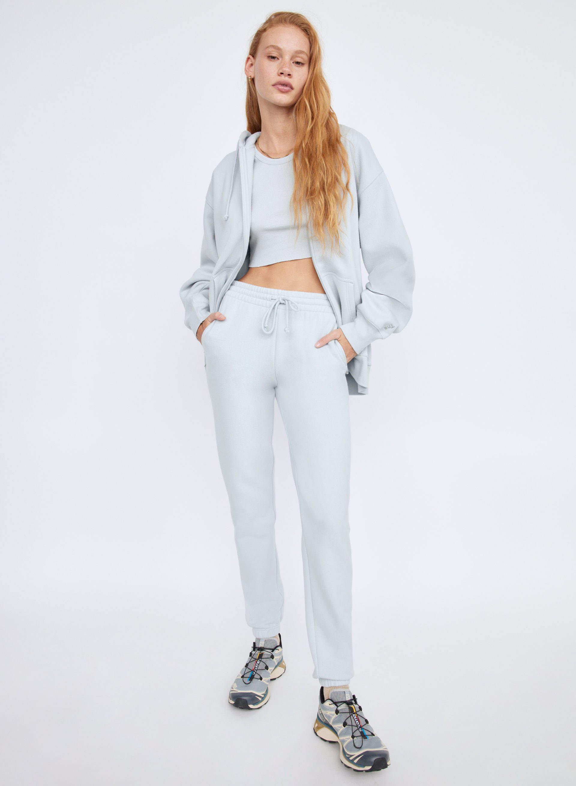 Cozy Fleece Boyfriend Zip Hoodie