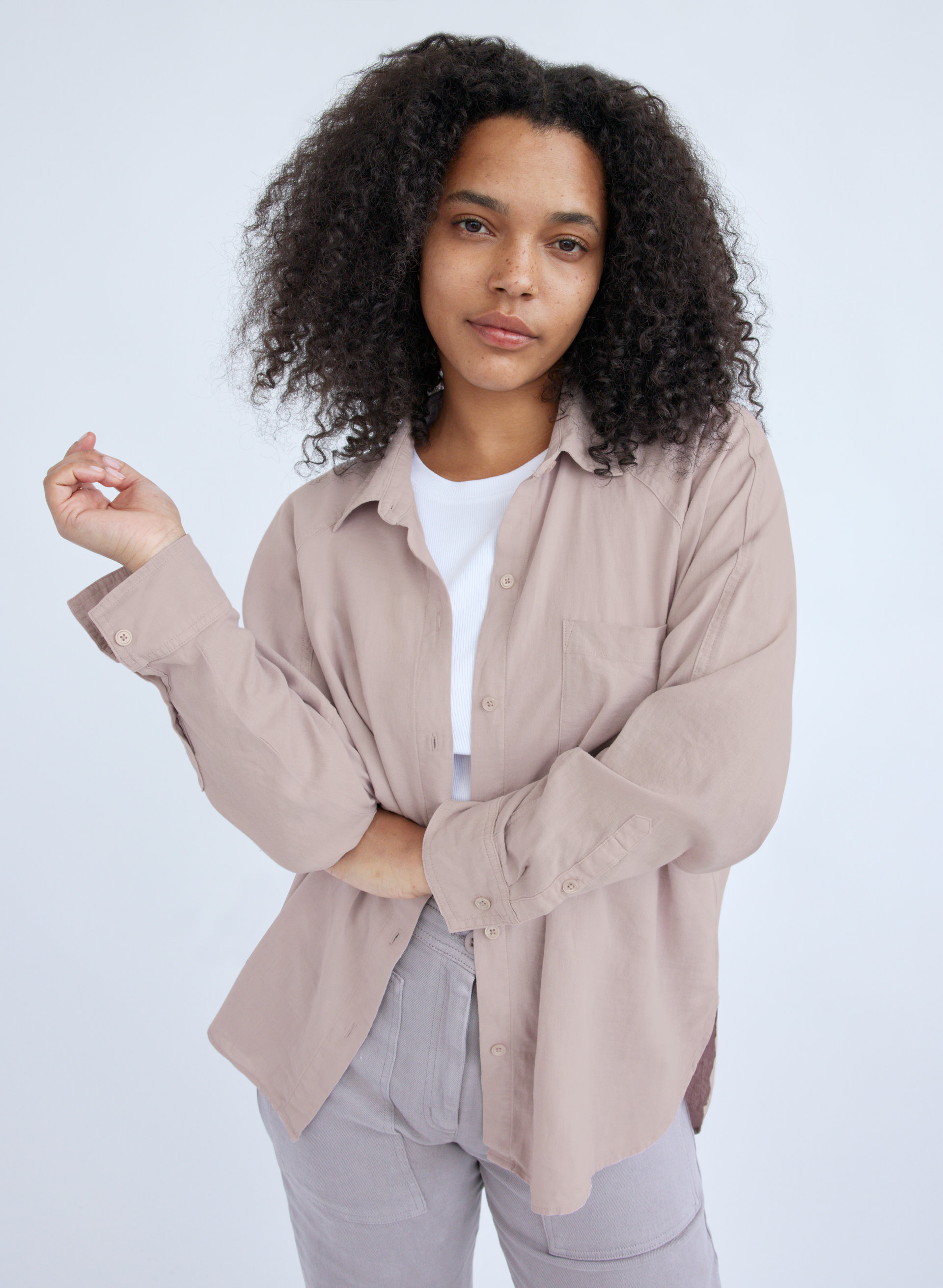 Boyfriend Button-Up Shirt