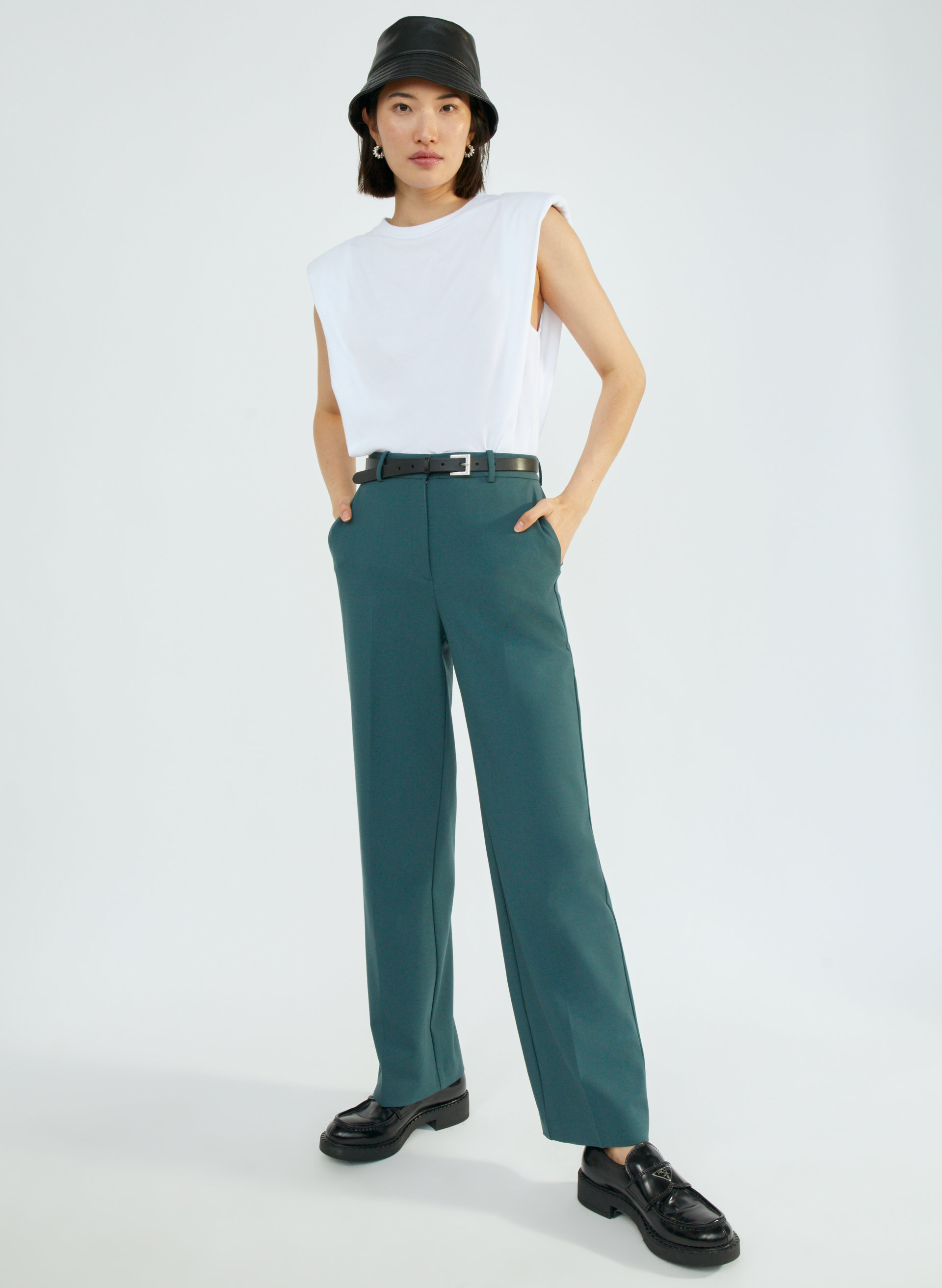 Shoulder Pad T-Shirt