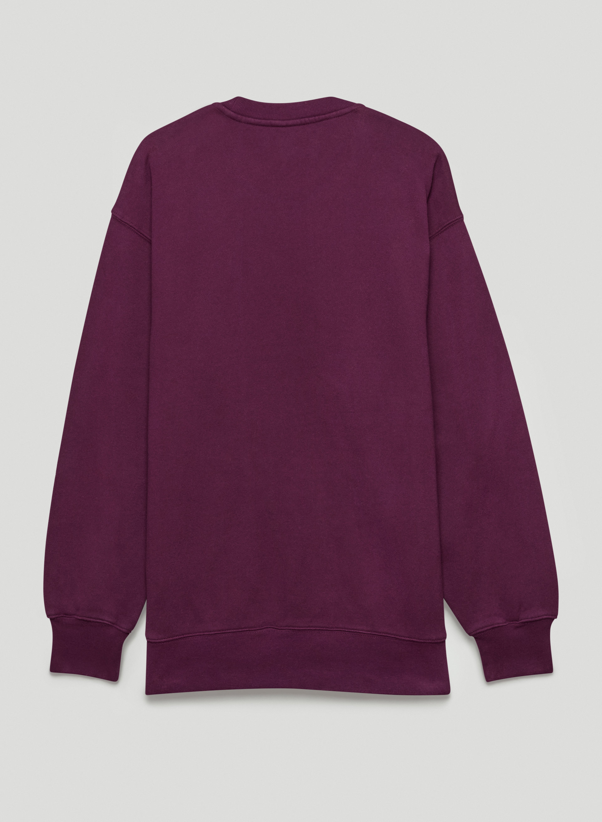 New Cozy Fleece Boyfriend Crew Sweatshirt
