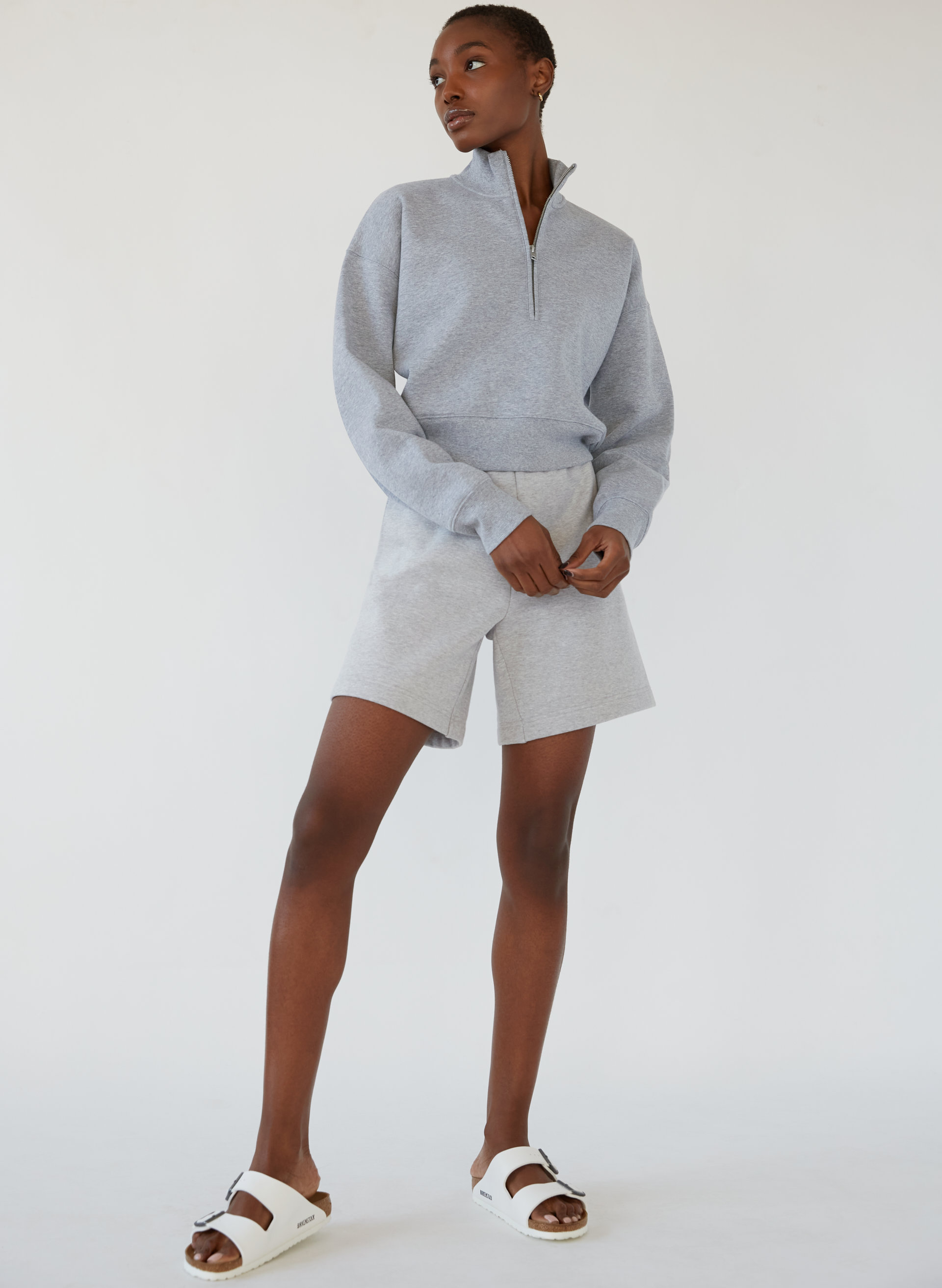 Free Fleece 1/2 Zip Sweatshirt