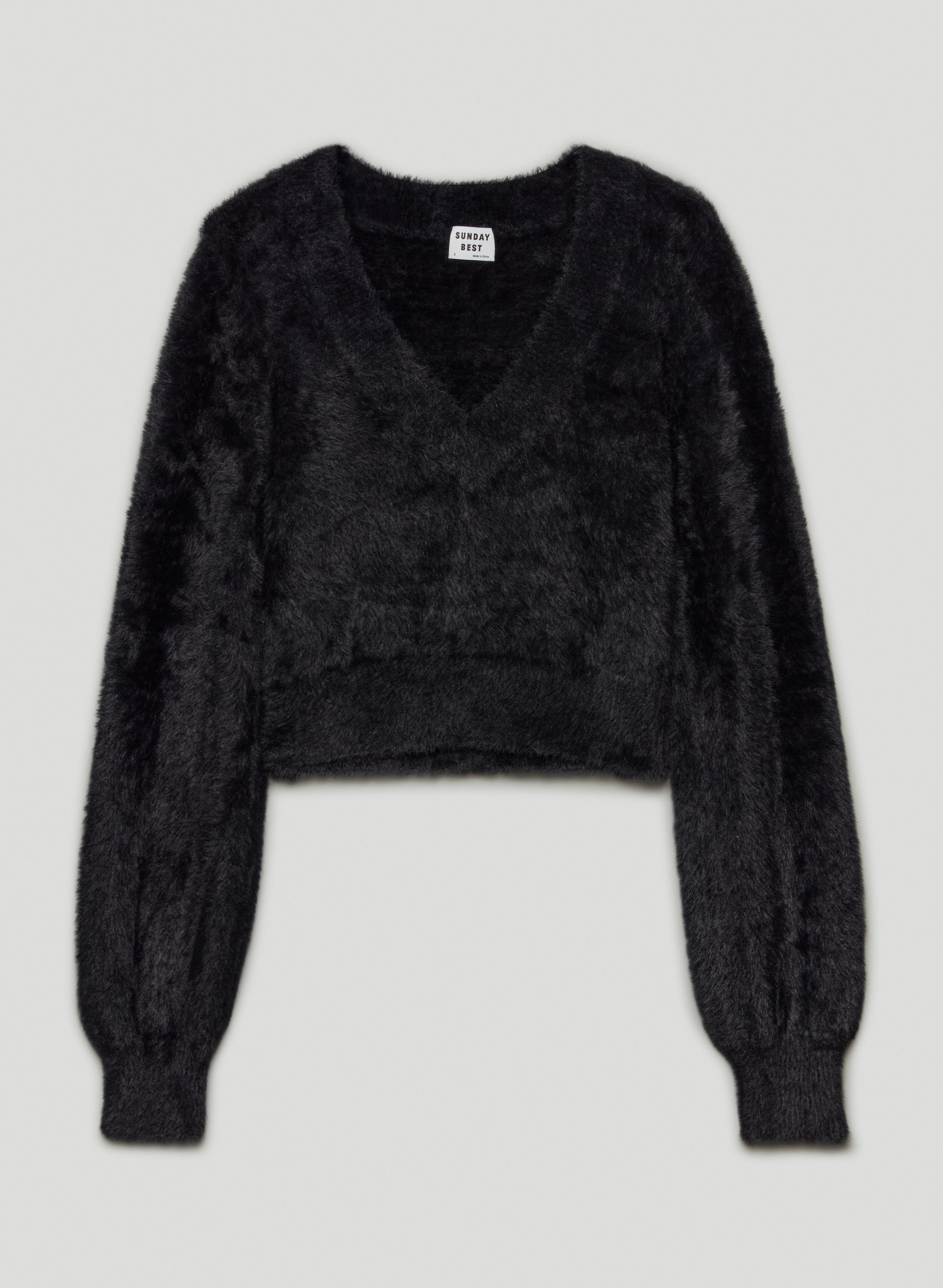 Kitten V-Neck Sweater