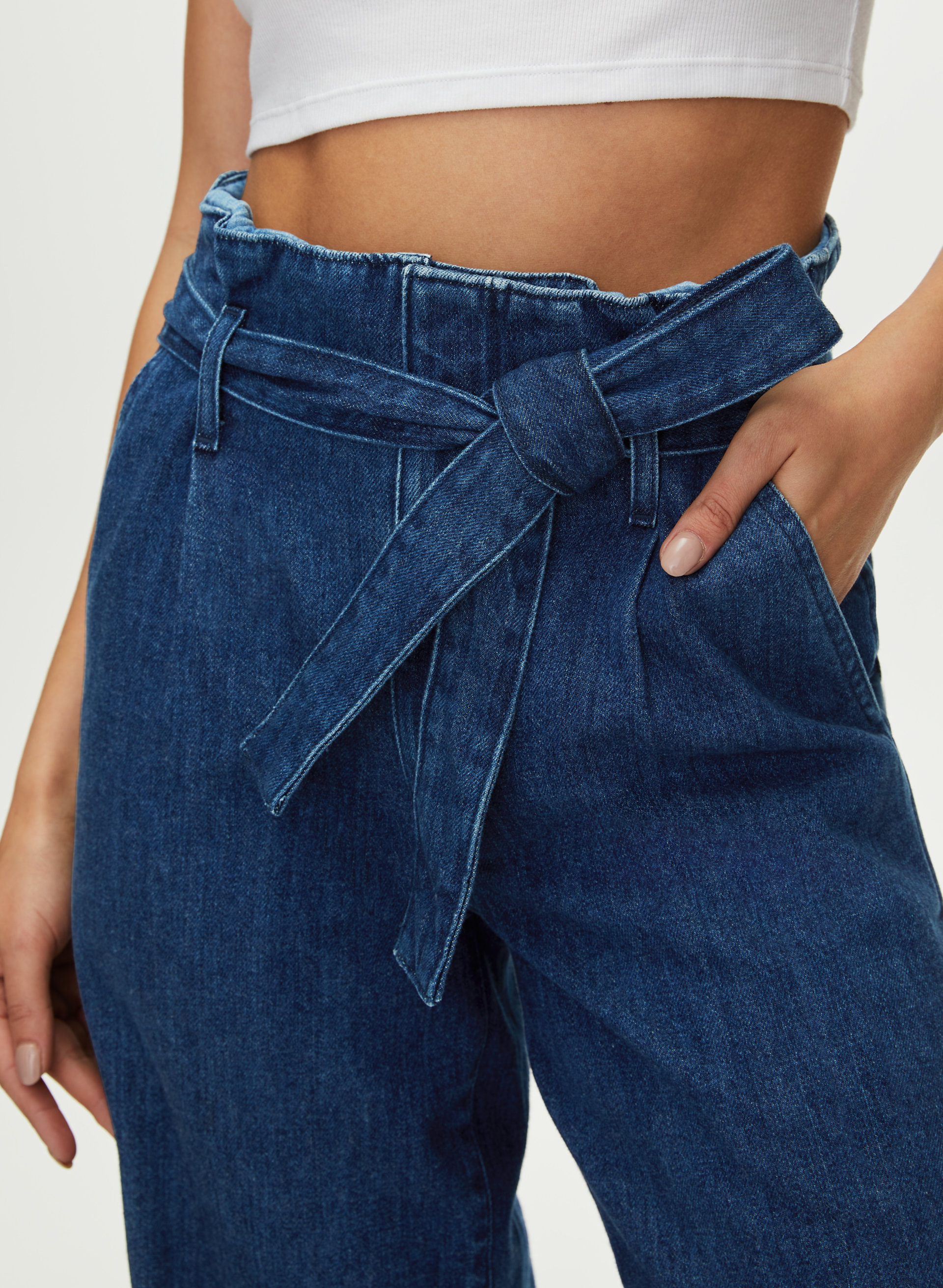 Solace Paperbag Jean